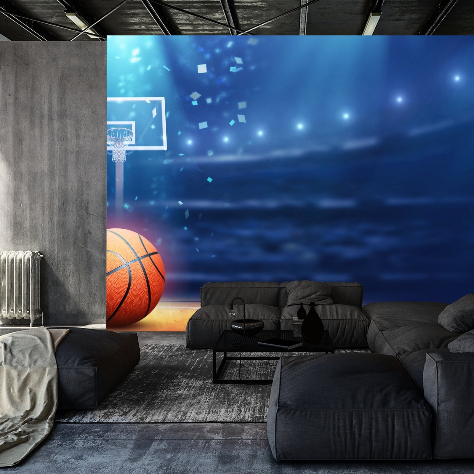 Fototapet Basketball På Stadion