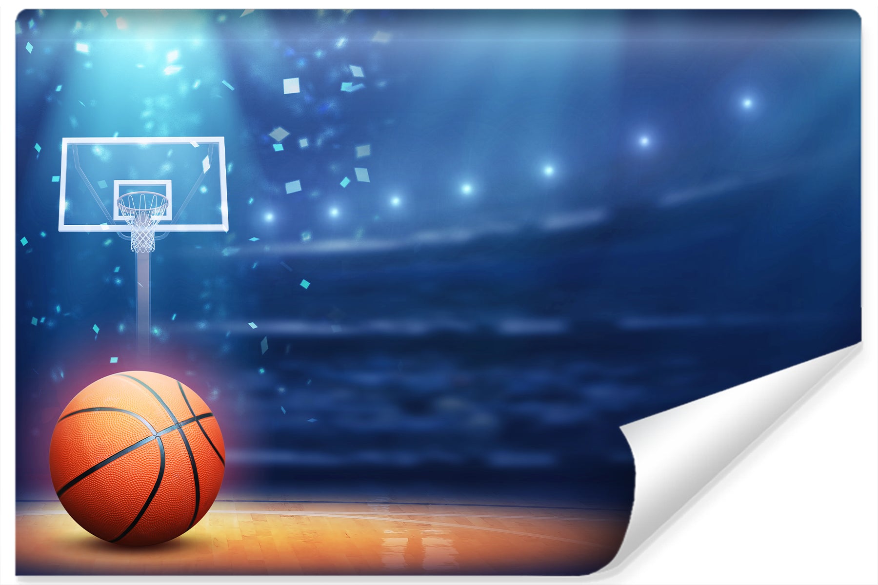 Fototapet Basketball På Stadion