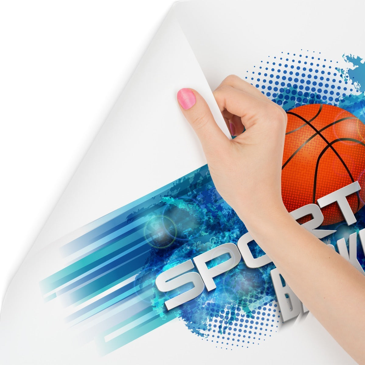 Fototapet Basketball I En Moderne Stil