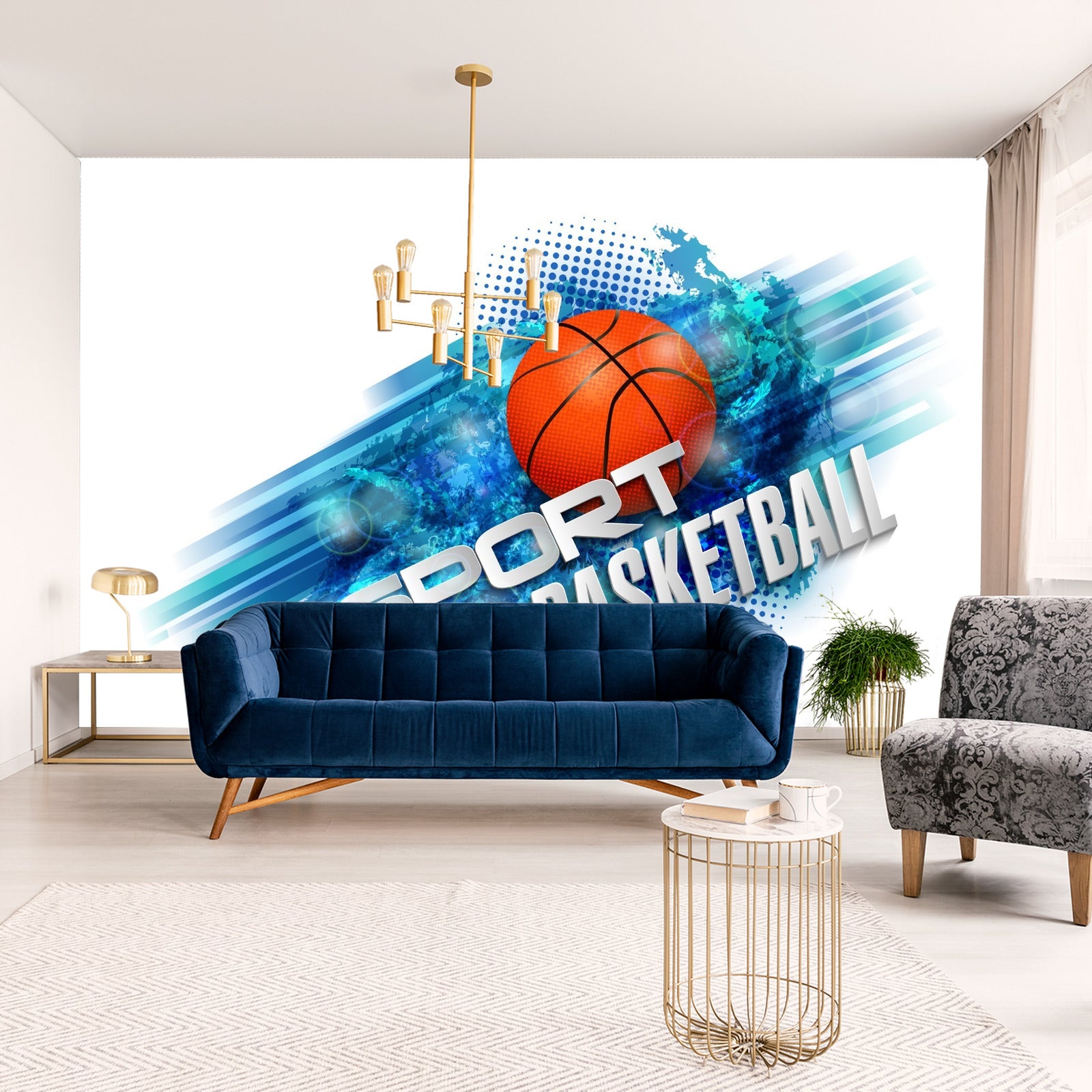 Fototapet Basketball I En Moderne Stil