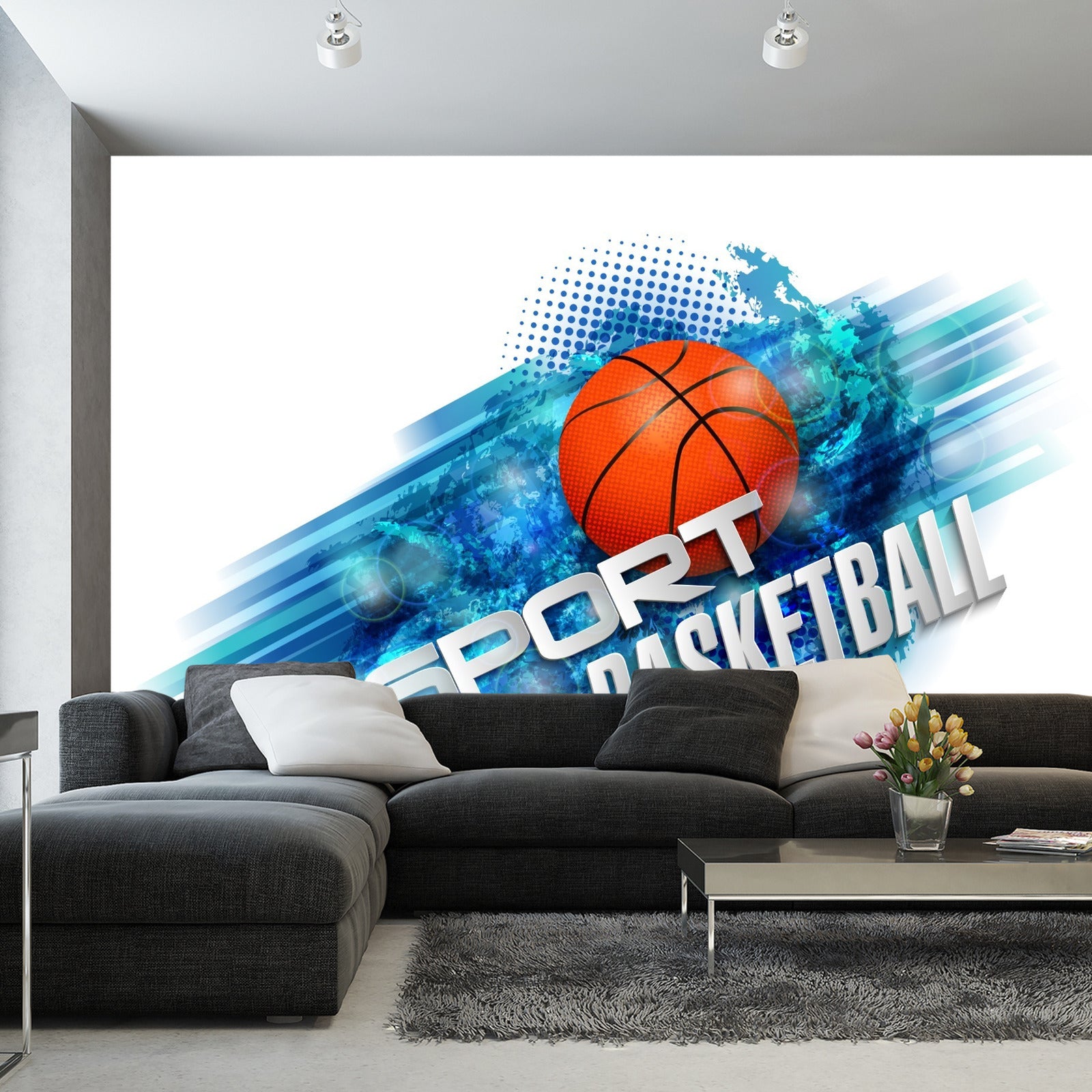 Fototapet Basketball I En Moderne Stil