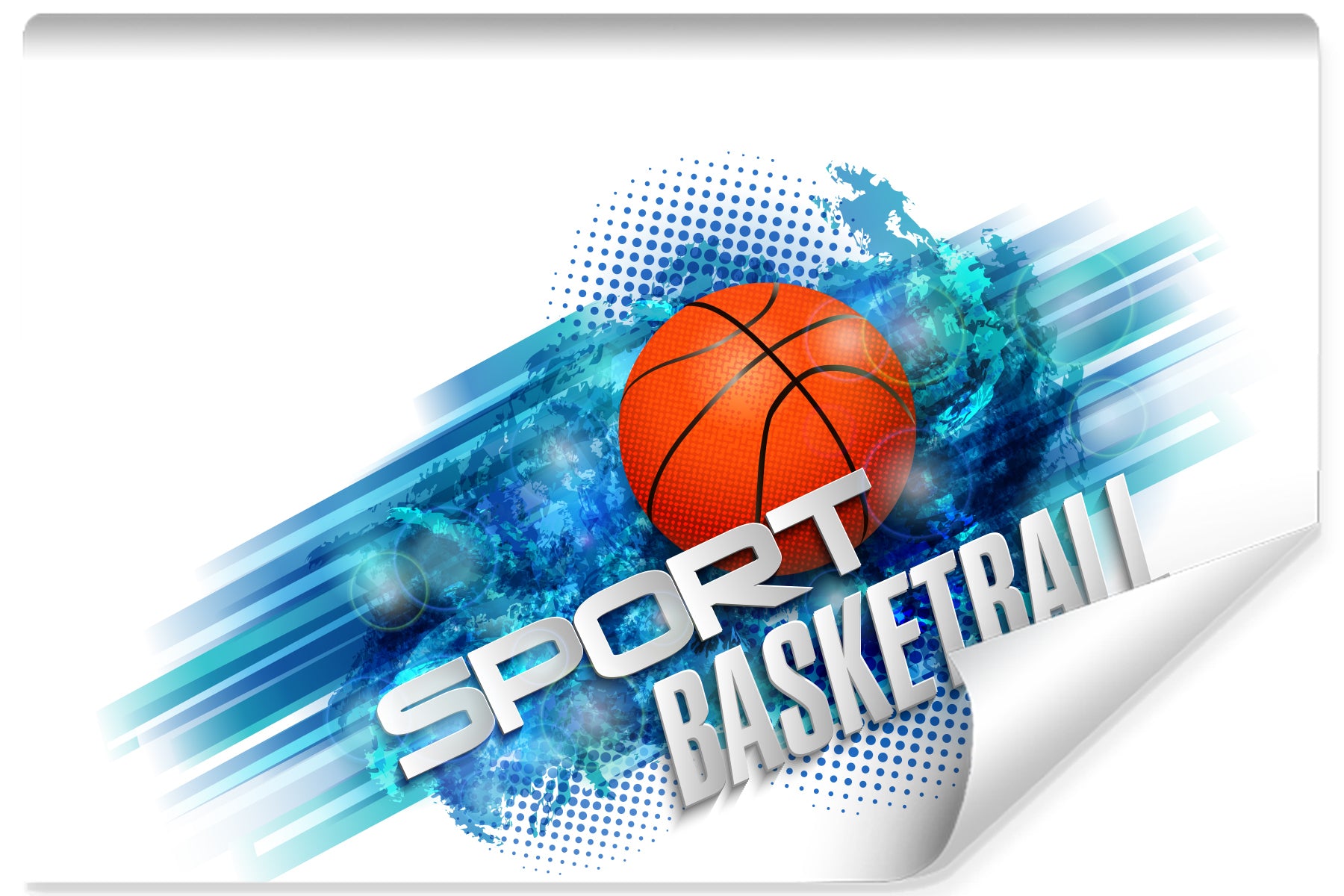 Fototapet Basketball I En Moderne Stil