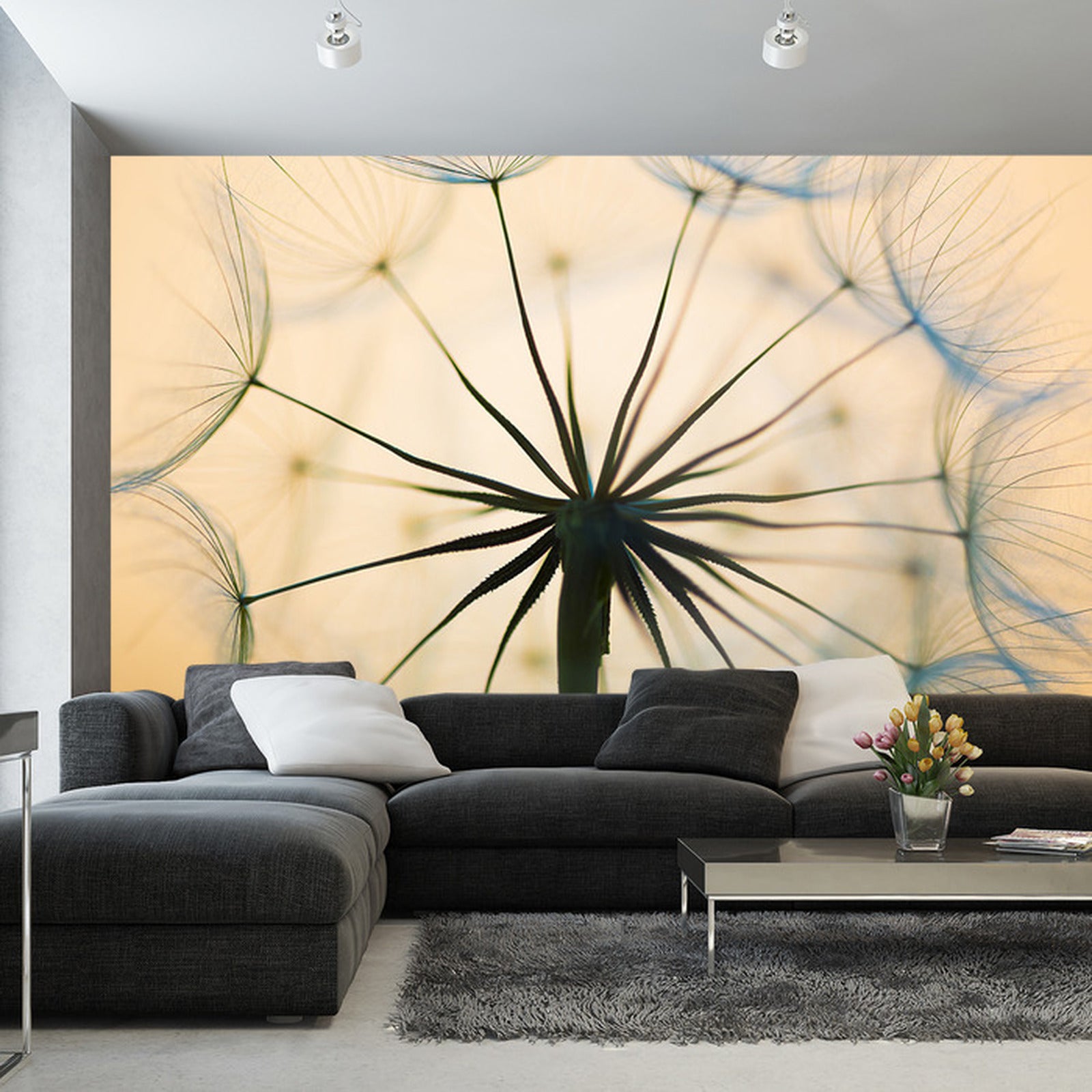 Fototapet Optisk Løvetann