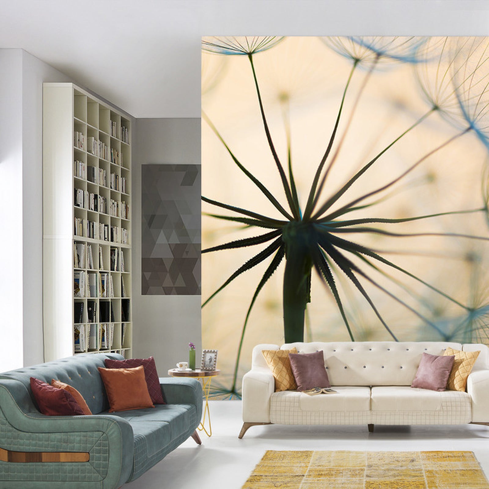 Fototapet Optisk Løvetann