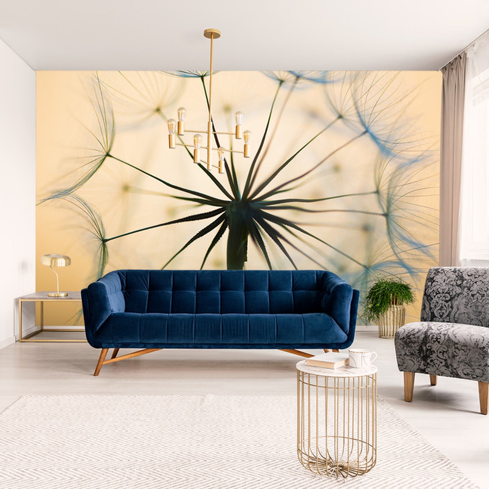 Fototapet Optisk Løvetann