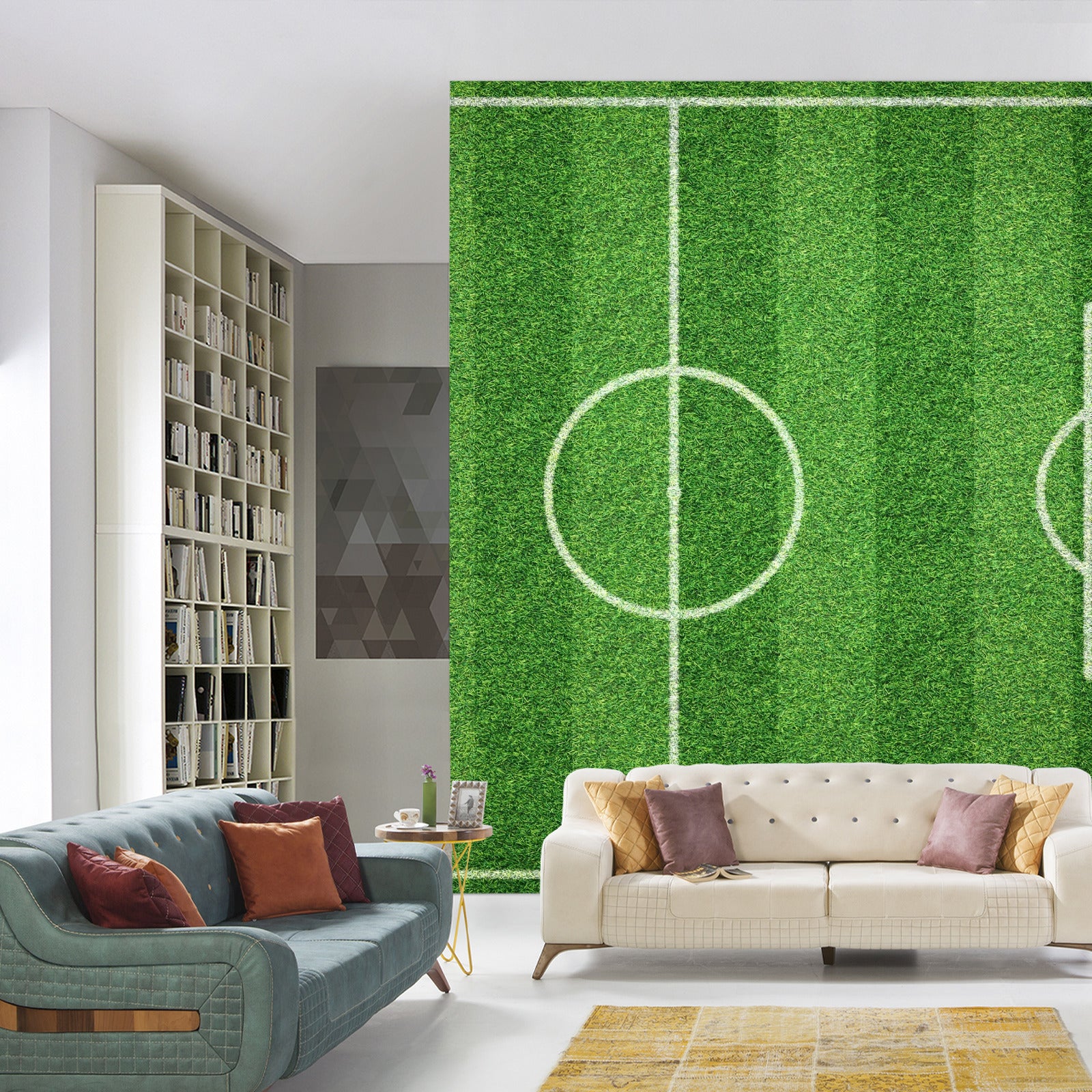 Fototapet Stadion Luftfoto