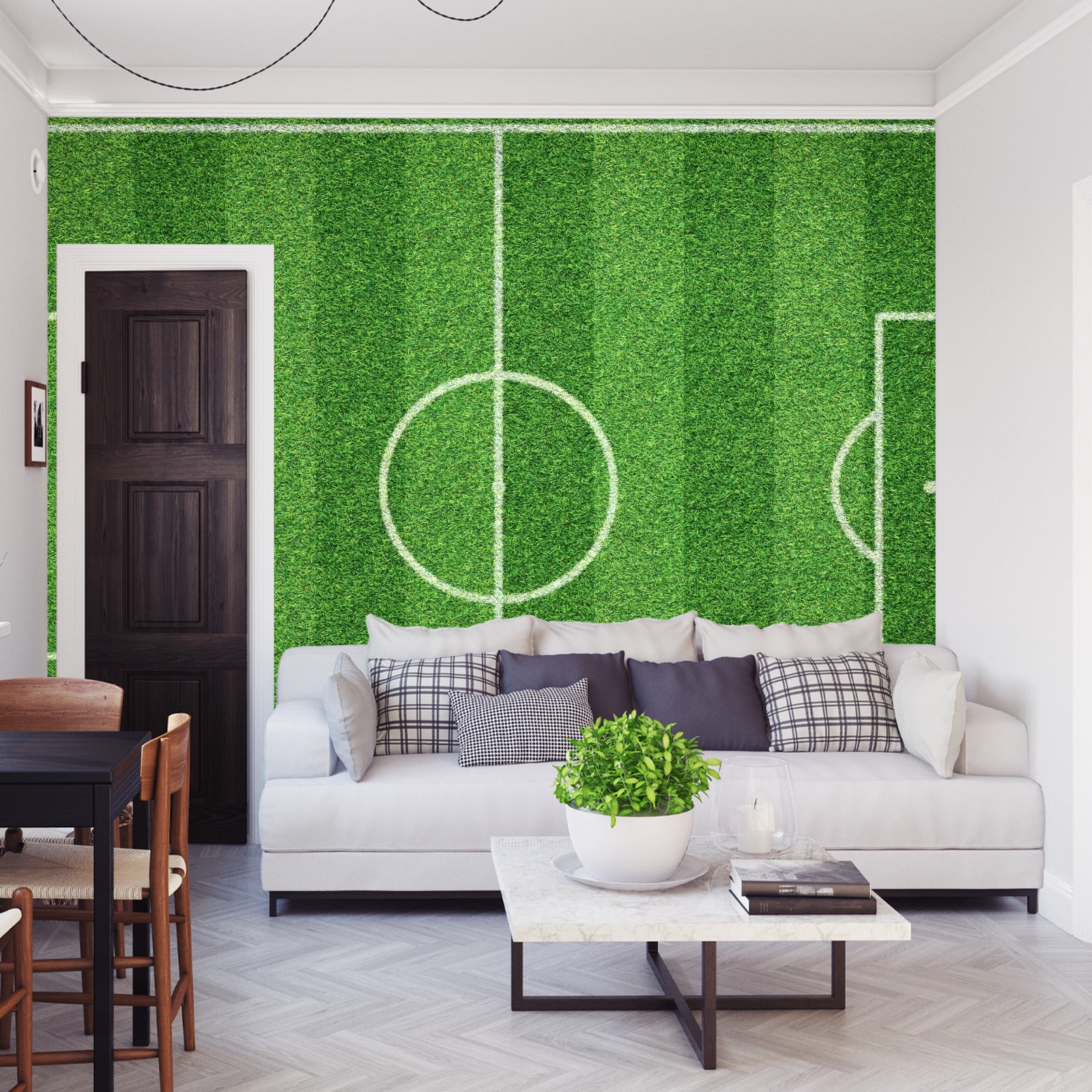 Fototapet Stadion Luftfoto