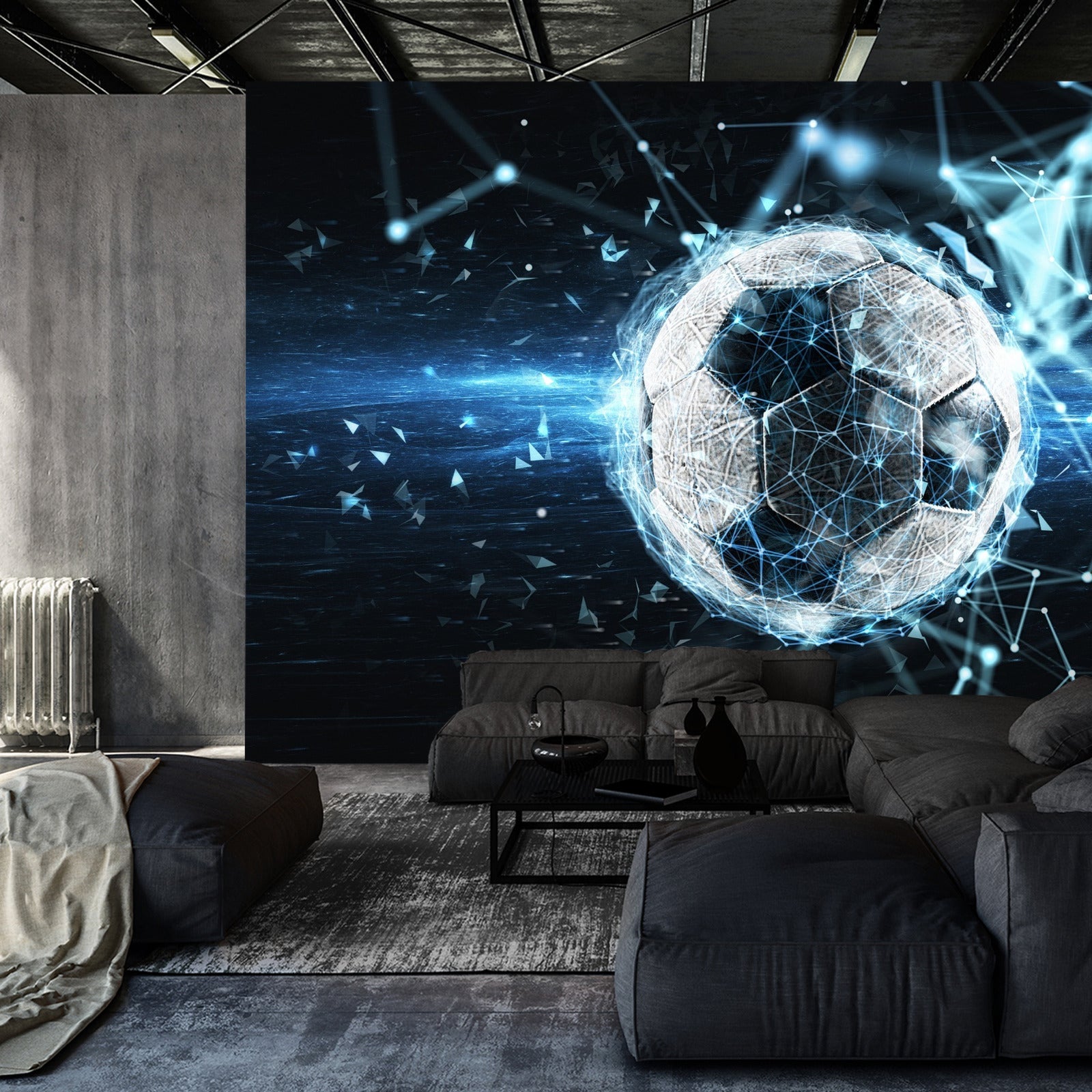 Fototapet Fotball I Moderne Stil