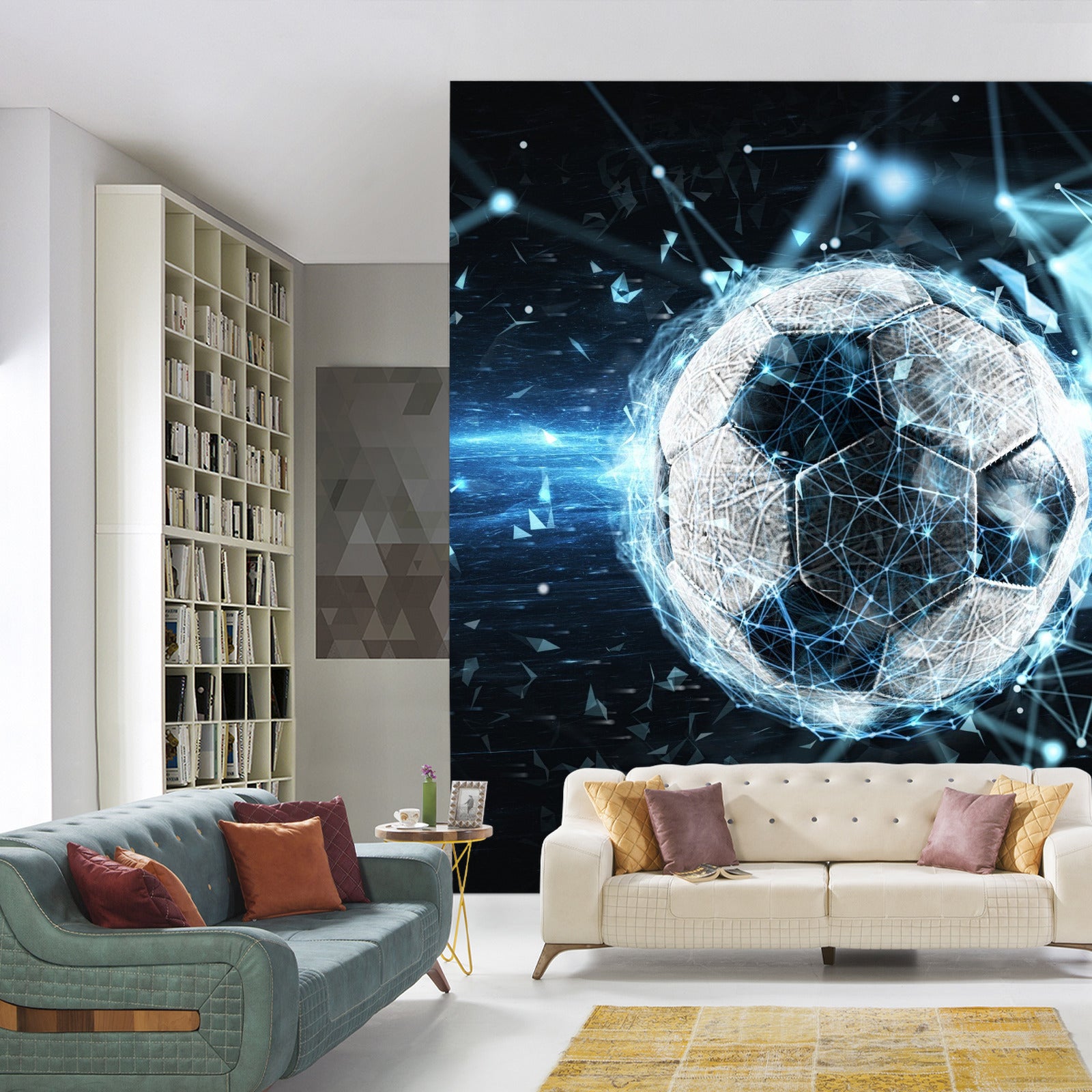 Fototapet Fotball I Moderne Stil