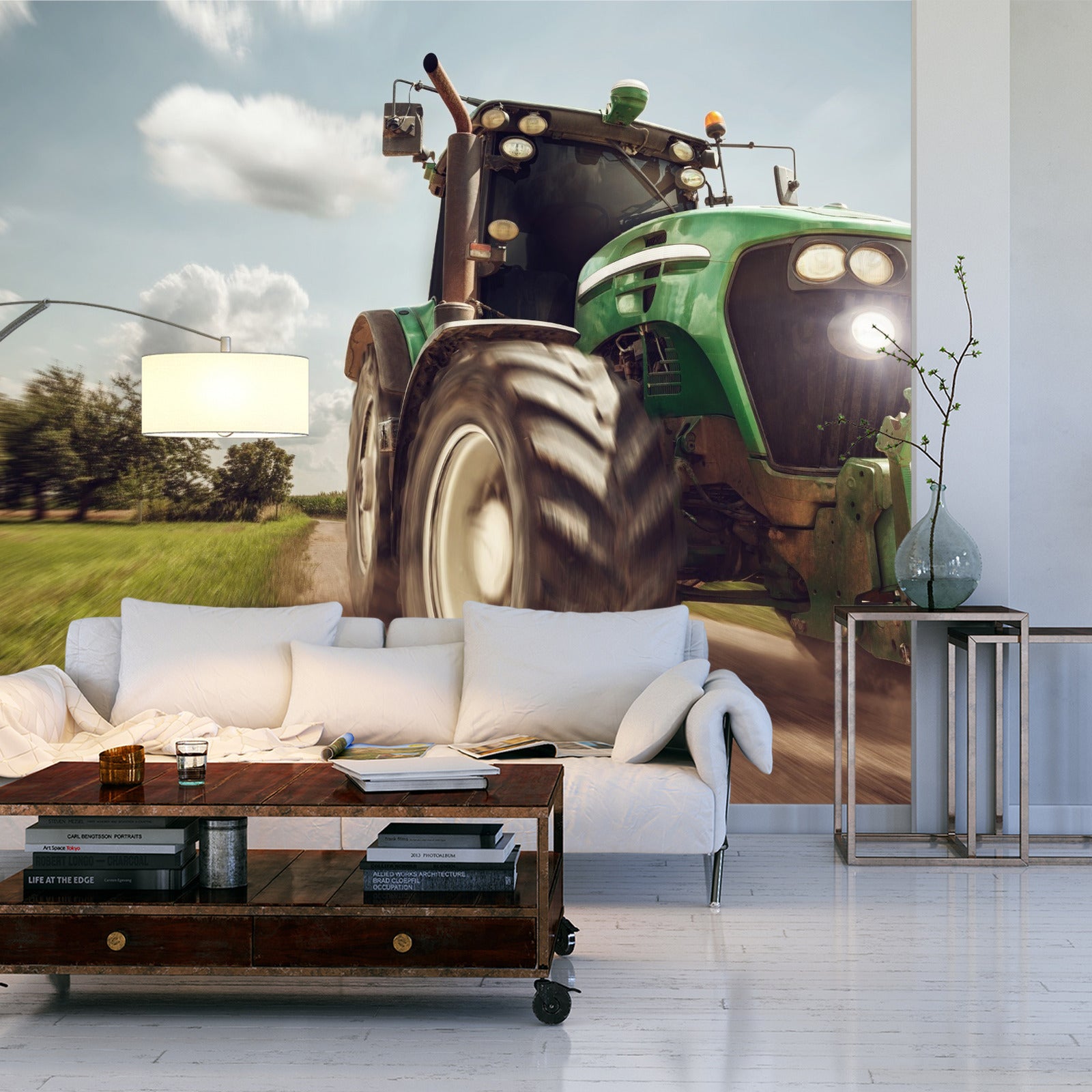 Fototapet Racing Traktor