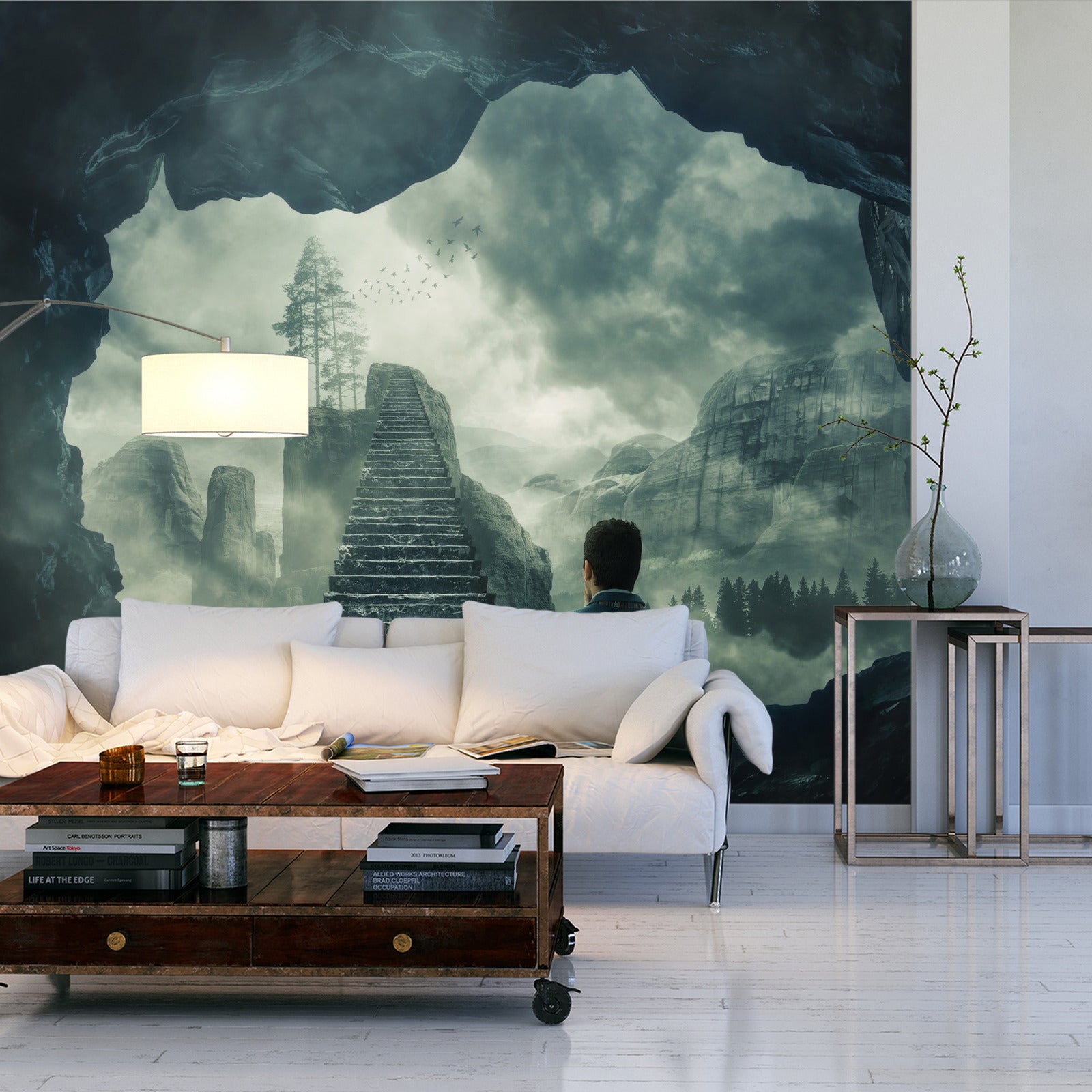 Fototapet Trapper I Fantasy World