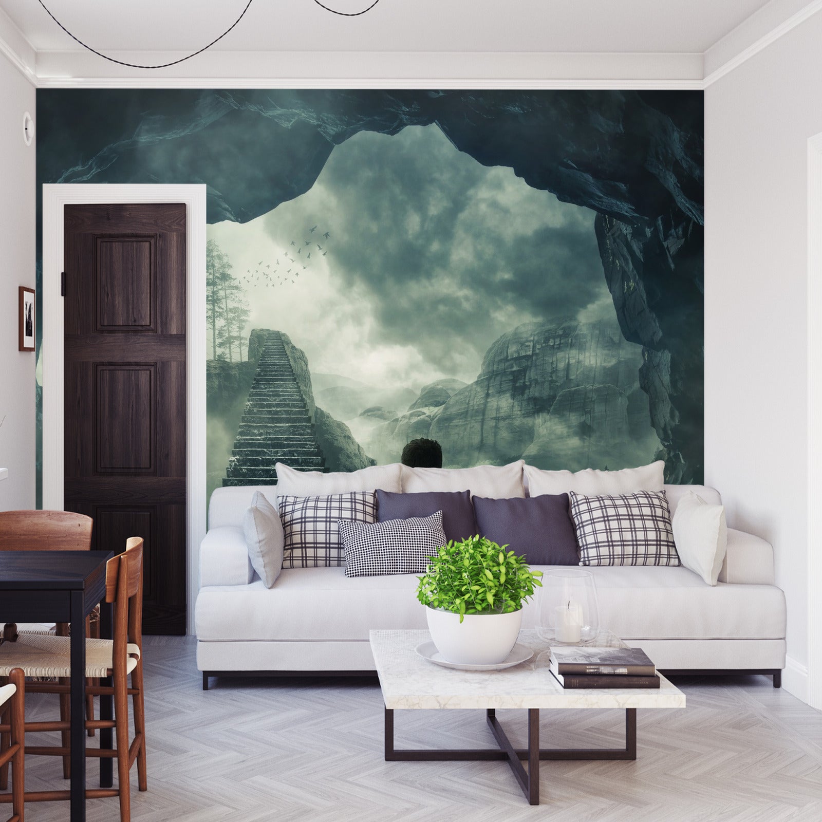 Fototapet Trapper I Fantasy World