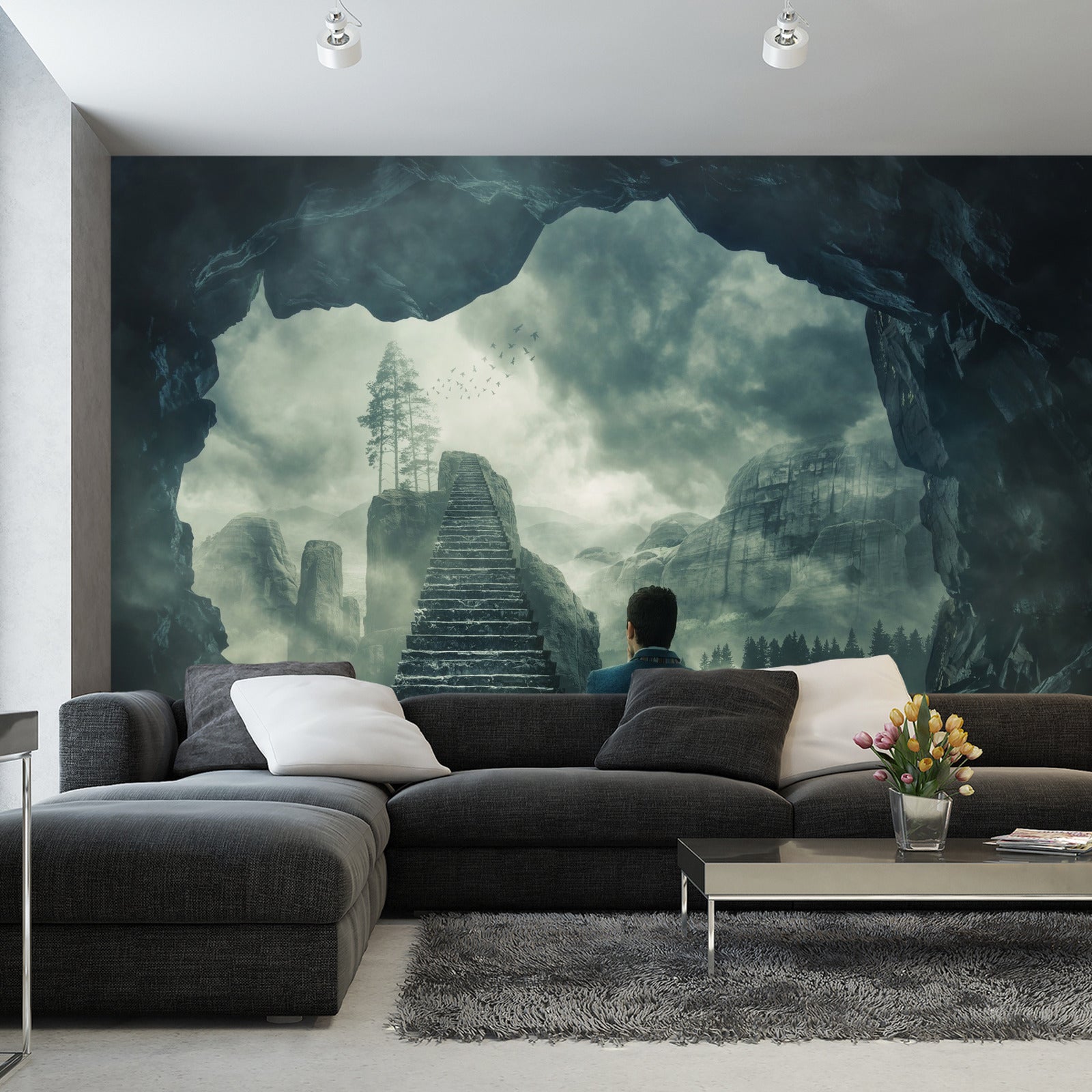 Fototapet Trapper I Fantasy World