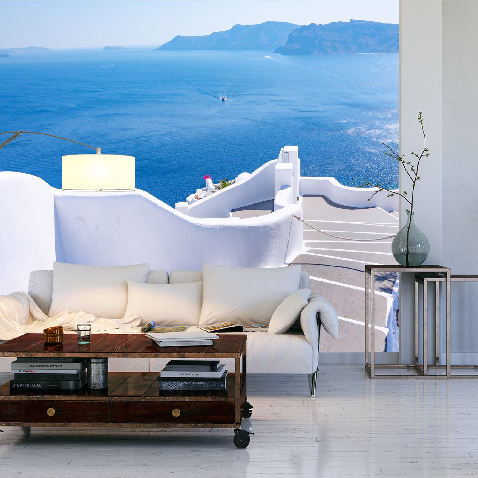 Fototapet Greske Trapper Til Stranden