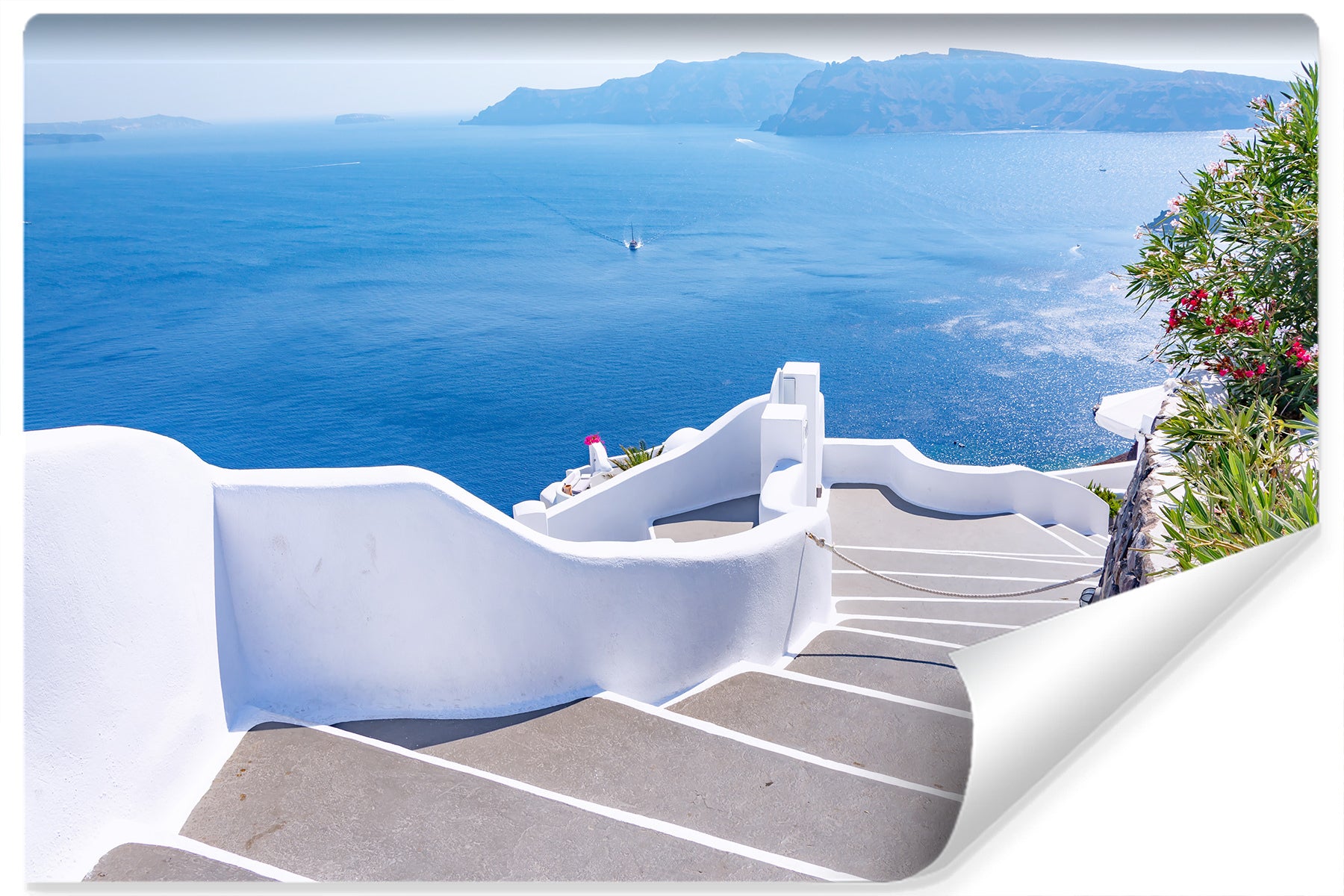 Fototapet Greske Trapper Til Stranden