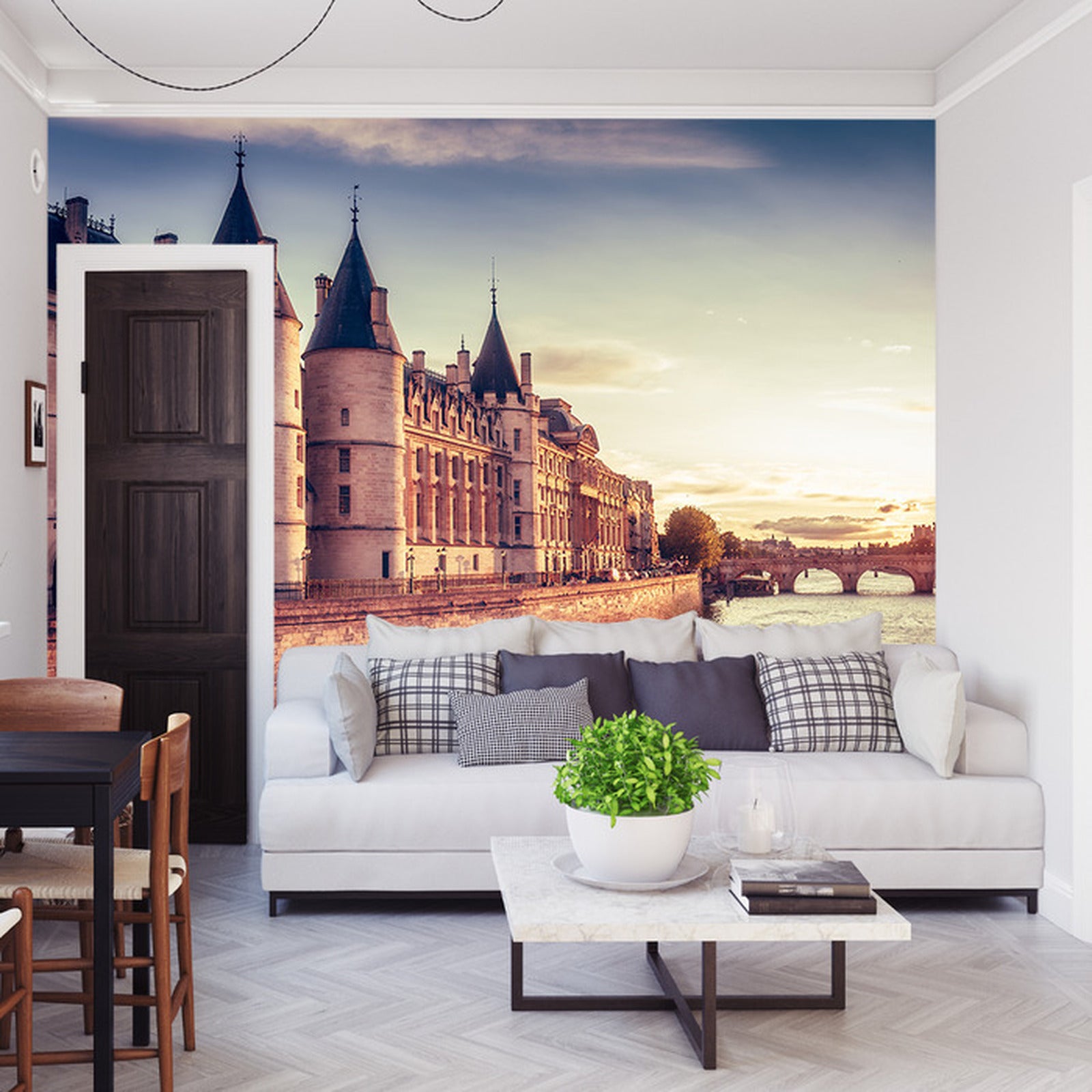 Fototapet Utsikt Over Paris