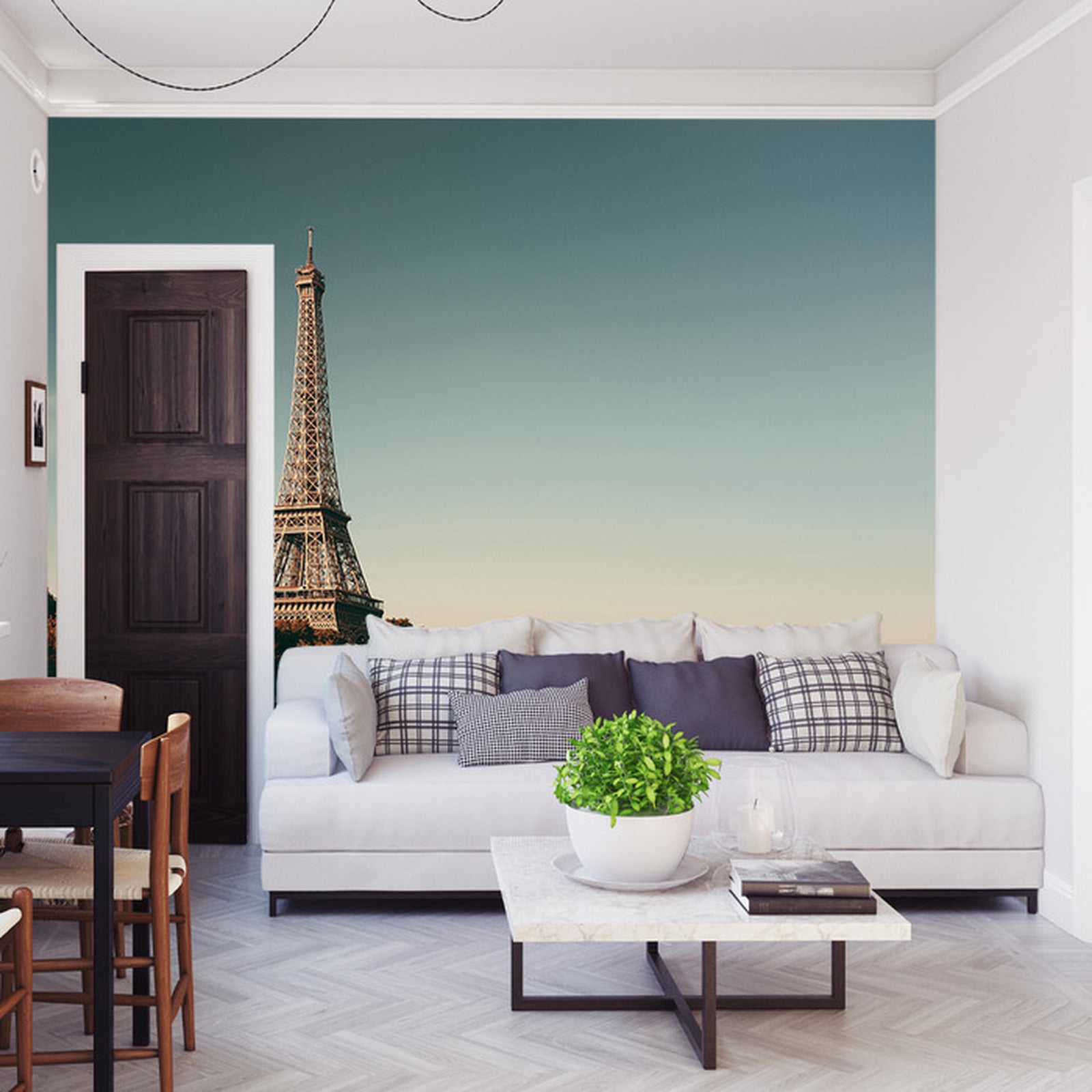 Fototapet Paris Eiffeltårnet