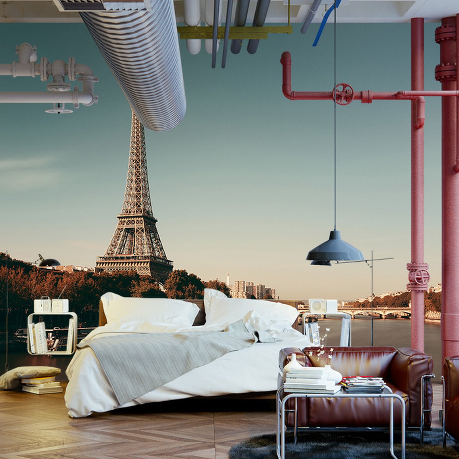 Fototapet Paris Eiffeltårnet