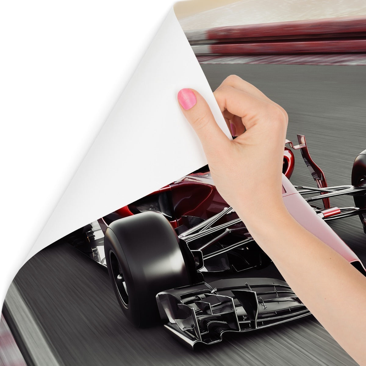 Fototapet F1-Bil På En Bane