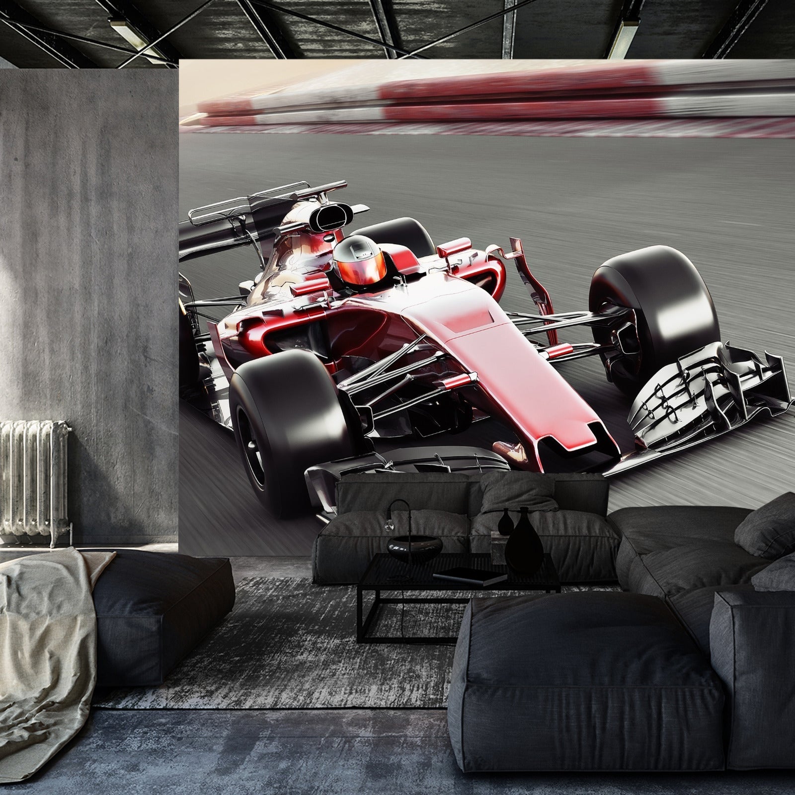 Fototapet F1-Bil På En Bane