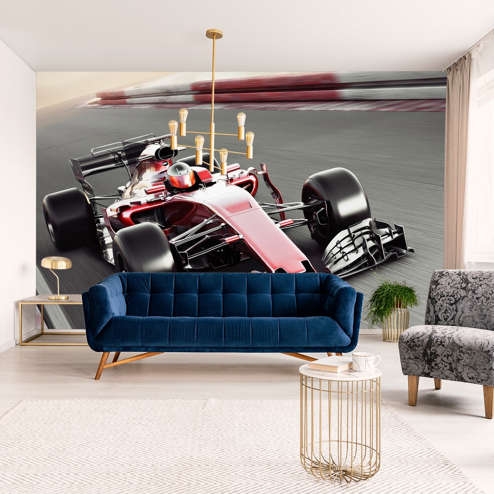 Fototapet F1-Bil På En Bane