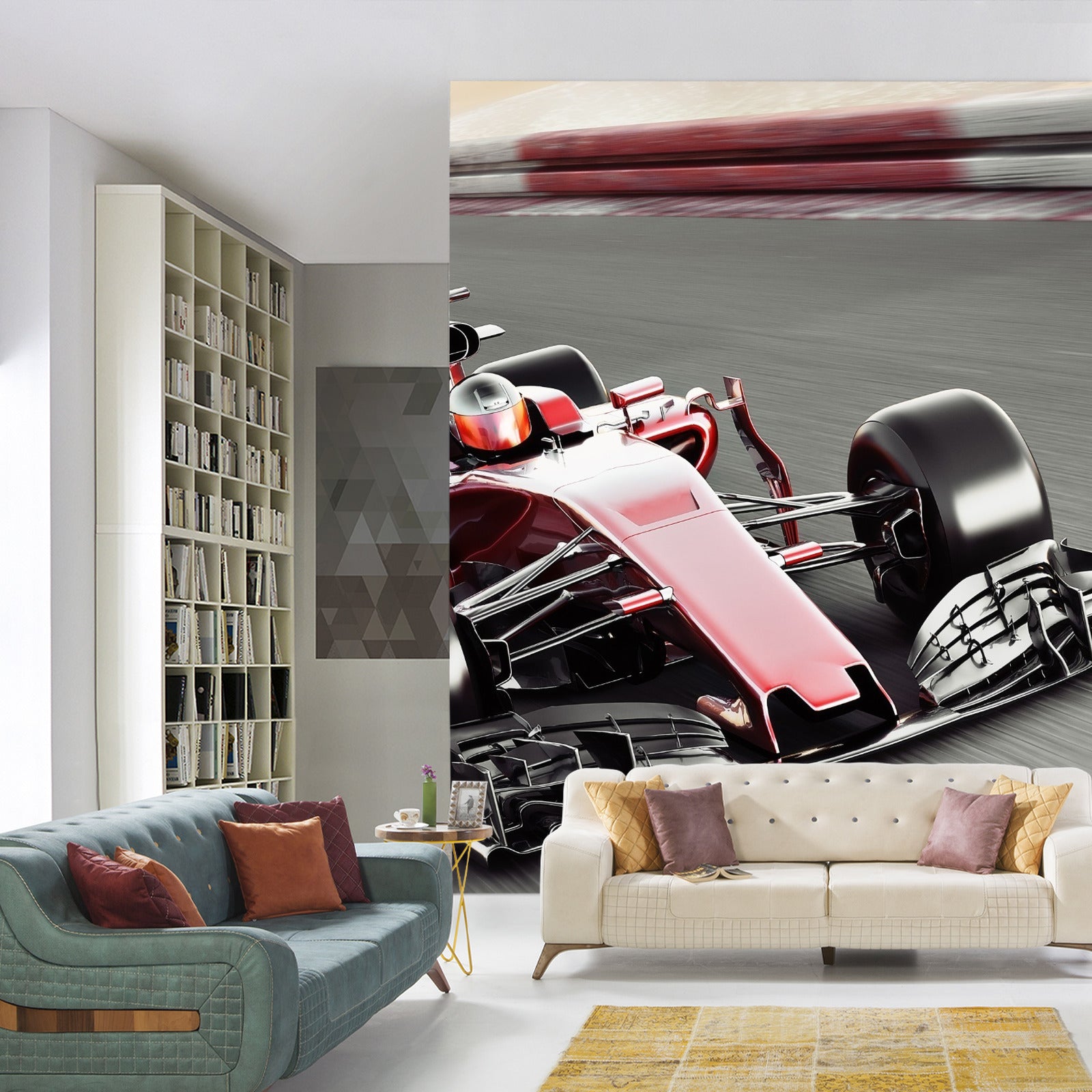 Fototapet F1-Bil På En Bane