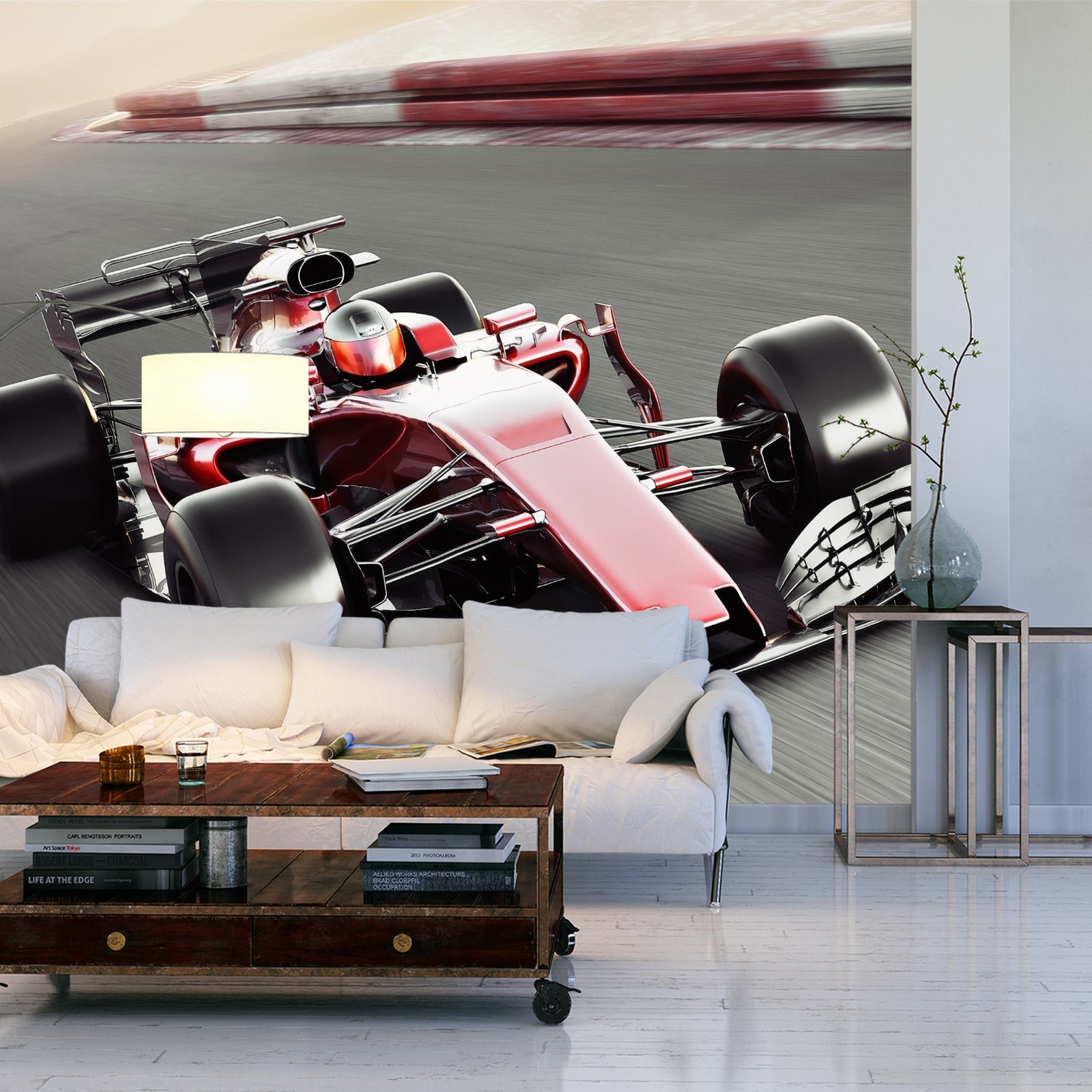 Fototapet F1-Bil På En Bane