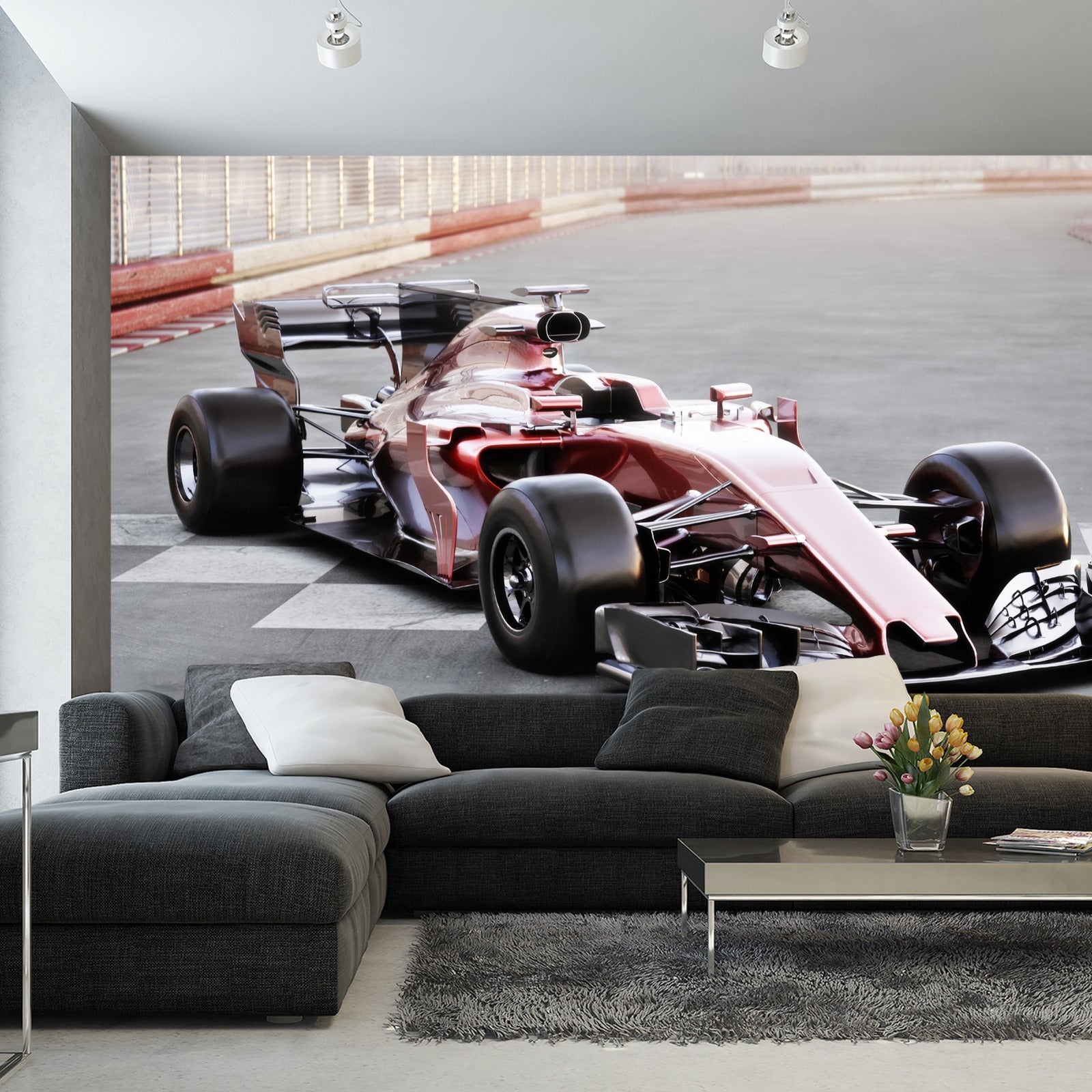 Fototapet F1-Bil På Startstreken