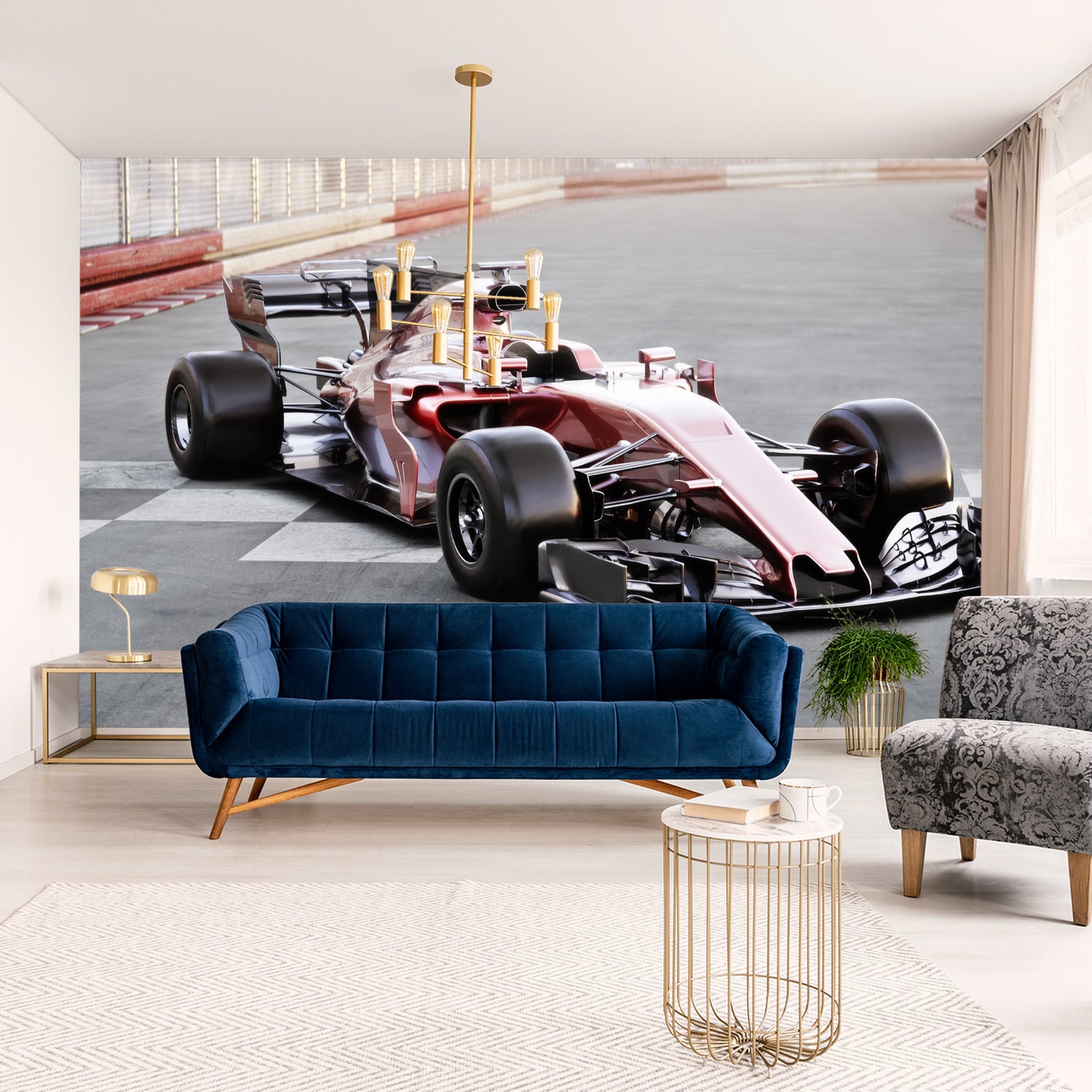 Fototapet F1-Bil På Startstreken