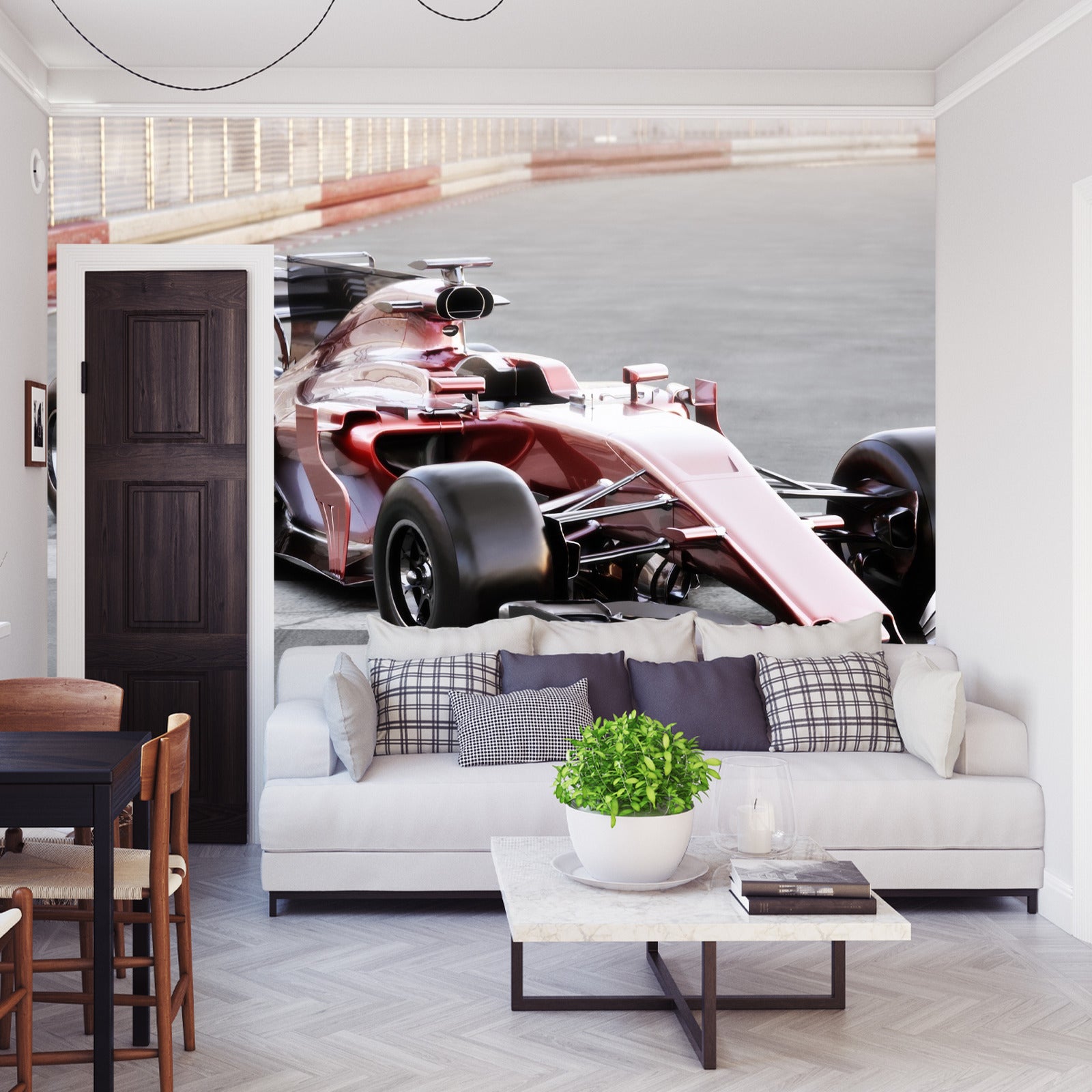 Fototapet F1-Bil På Startstreken