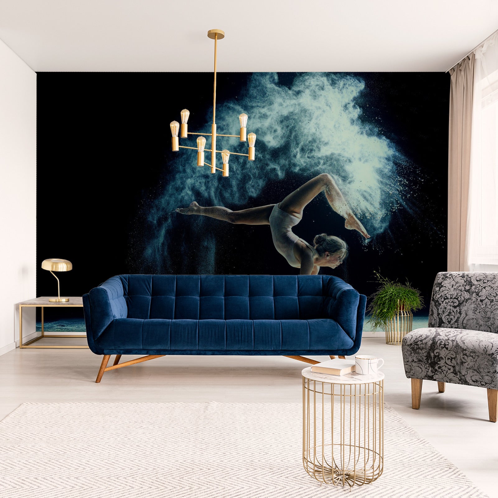 Fototapet Gymnast Under Forestillingen