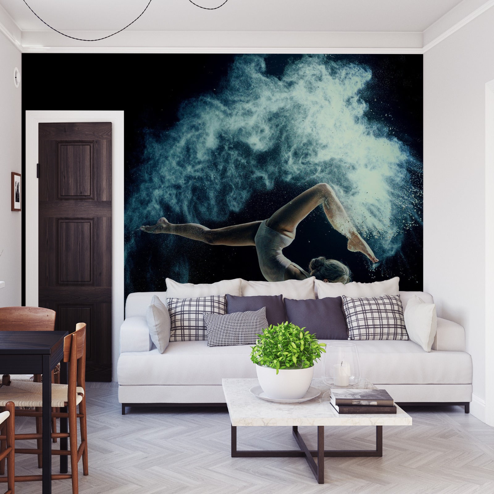 Fototapet Gymnast Under Forestillingen