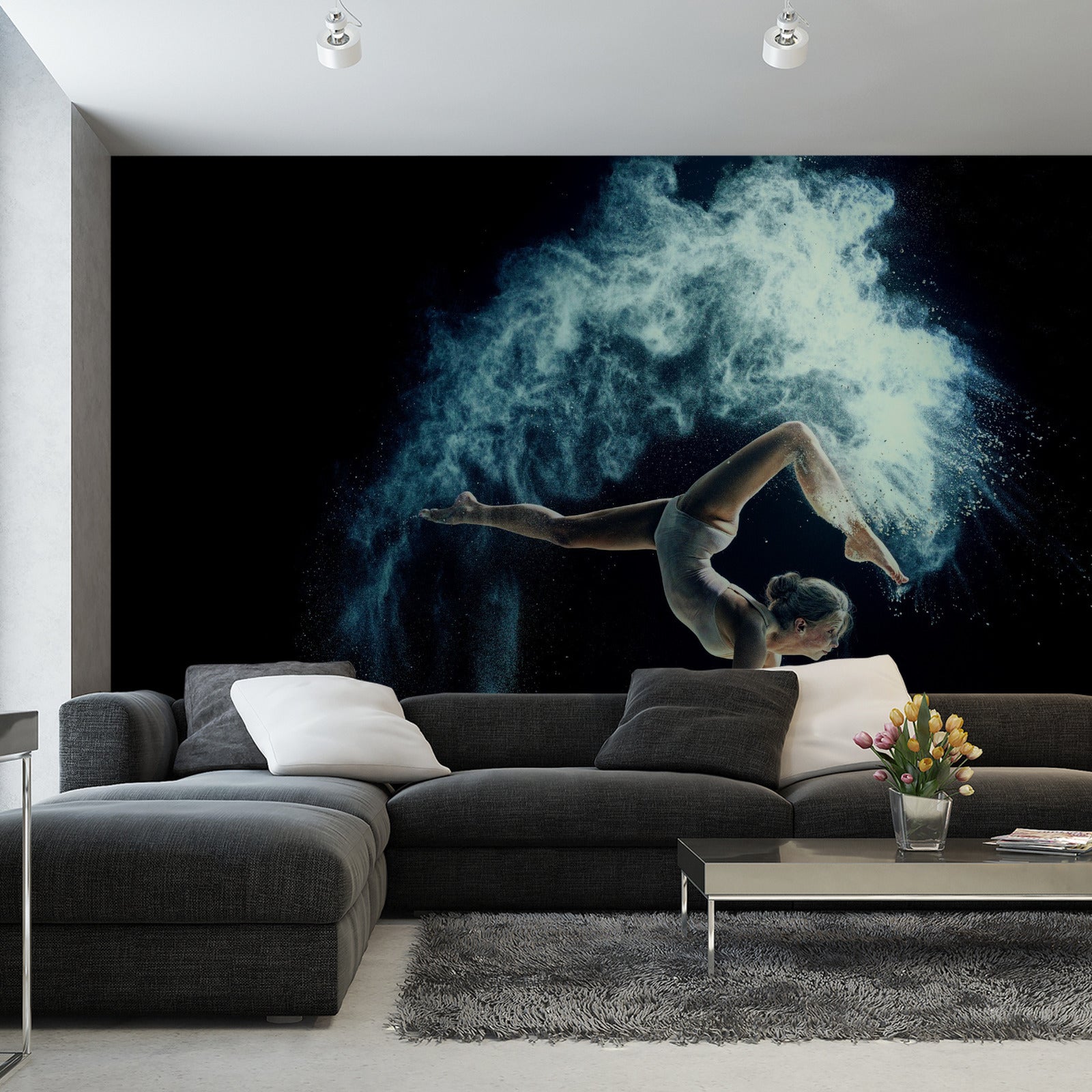 Fototapet Gymnast Under Forestillingen