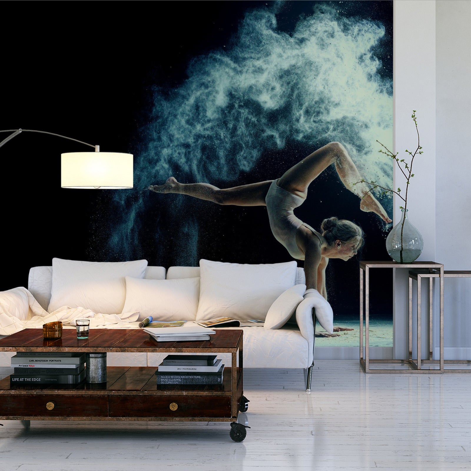 Fototapet Gymnast Under Forestillingen