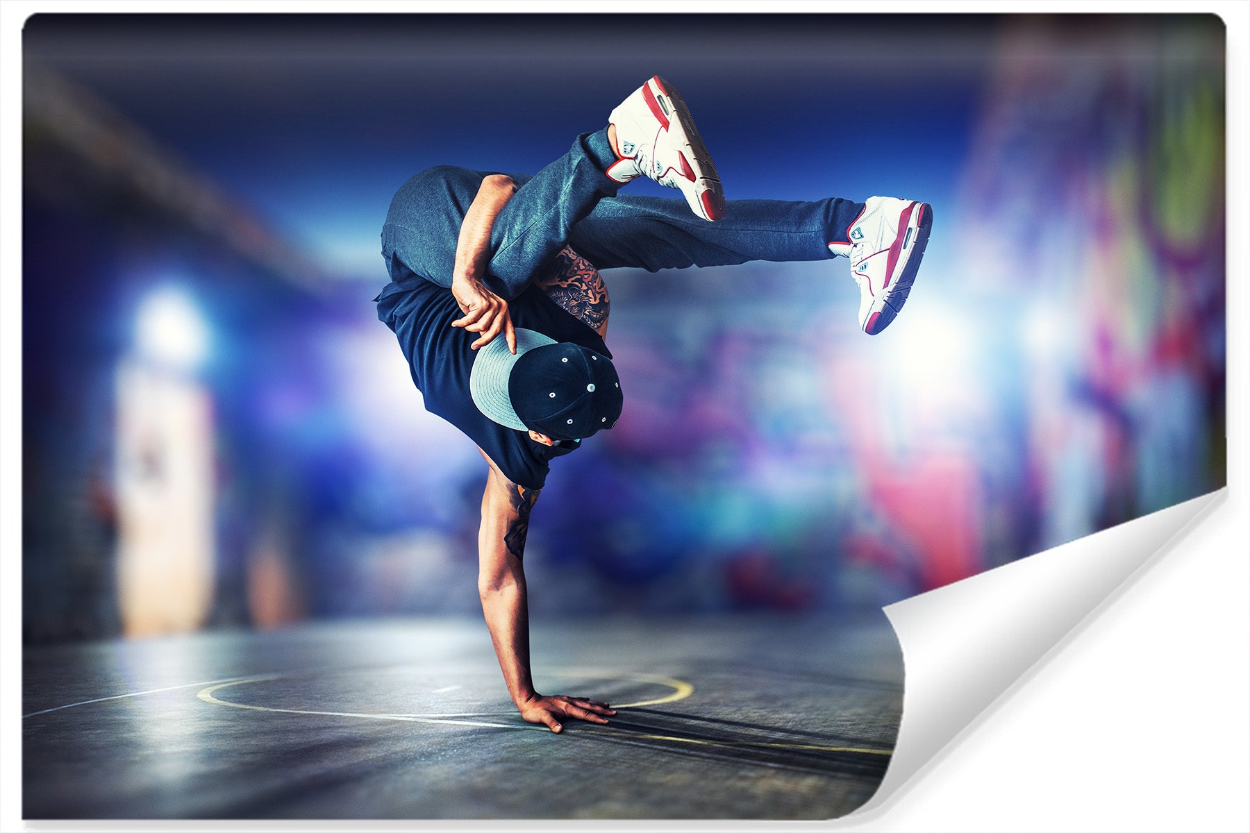 Fototapet Breakdance Danser