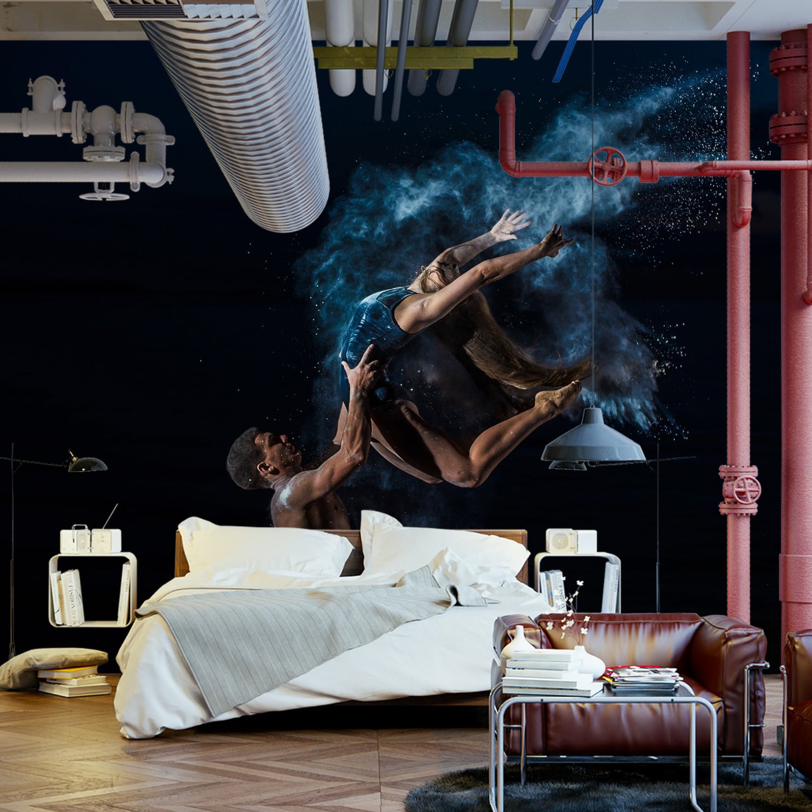 Fototapet Samtidsdansere