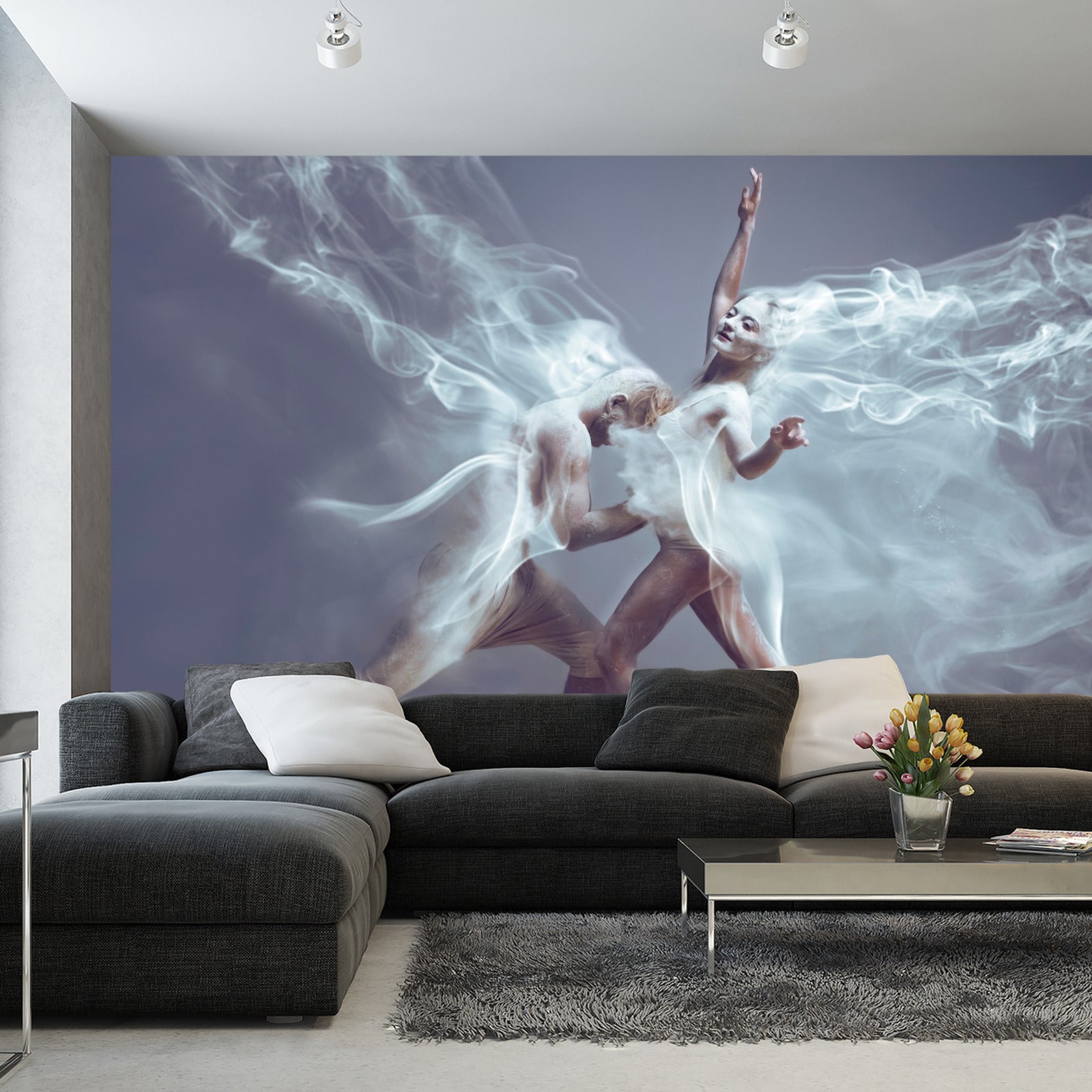 Fototapet Samtidsdans I En Kunstnerisk Utgave