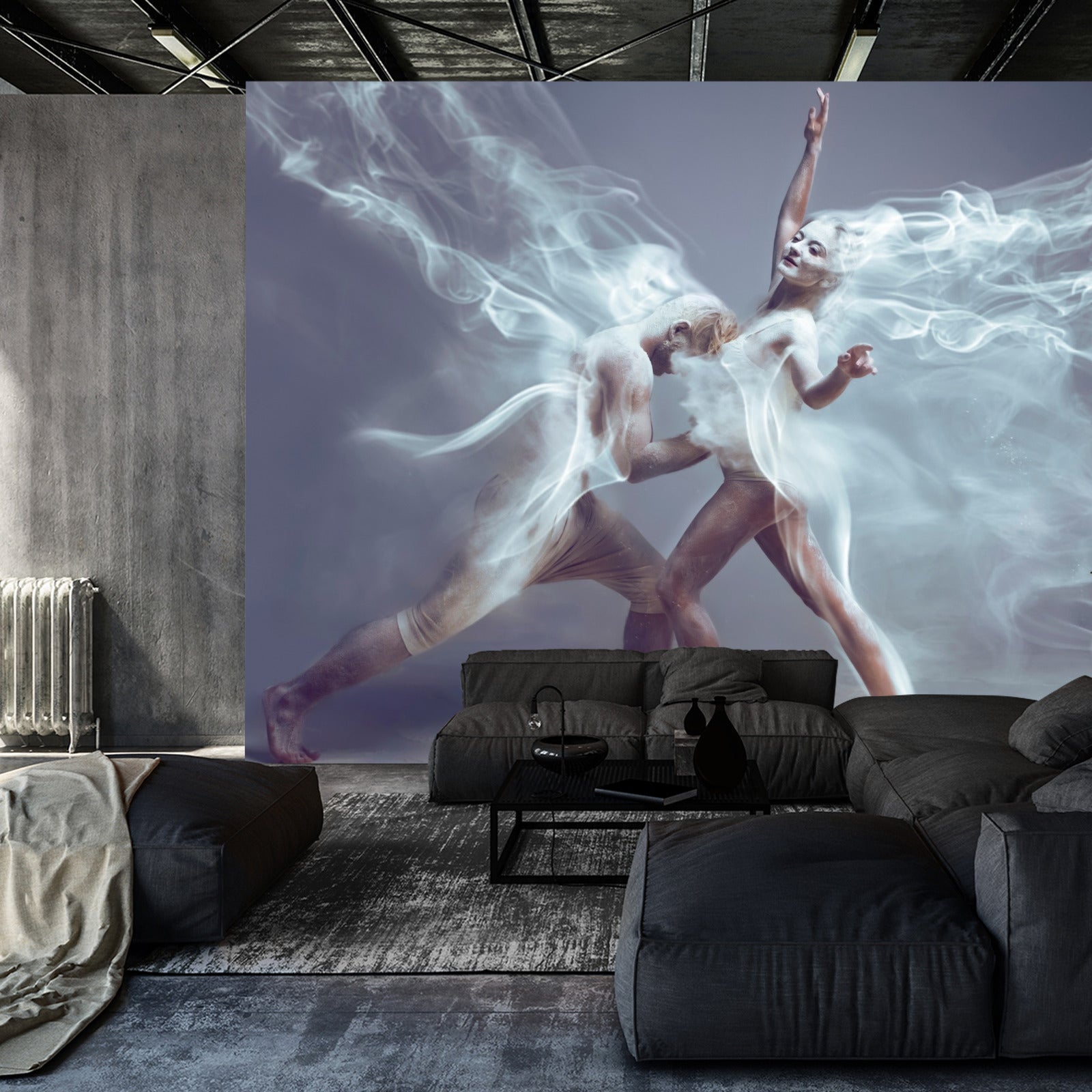 Fototapet Samtidsdans I En Kunstnerisk Utgave