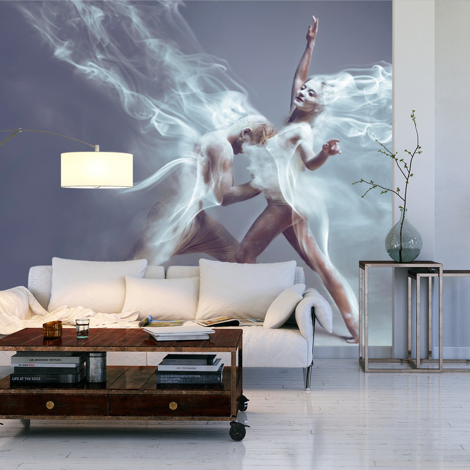 Fototapet Samtidsdans I En Kunstnerisk Utgave