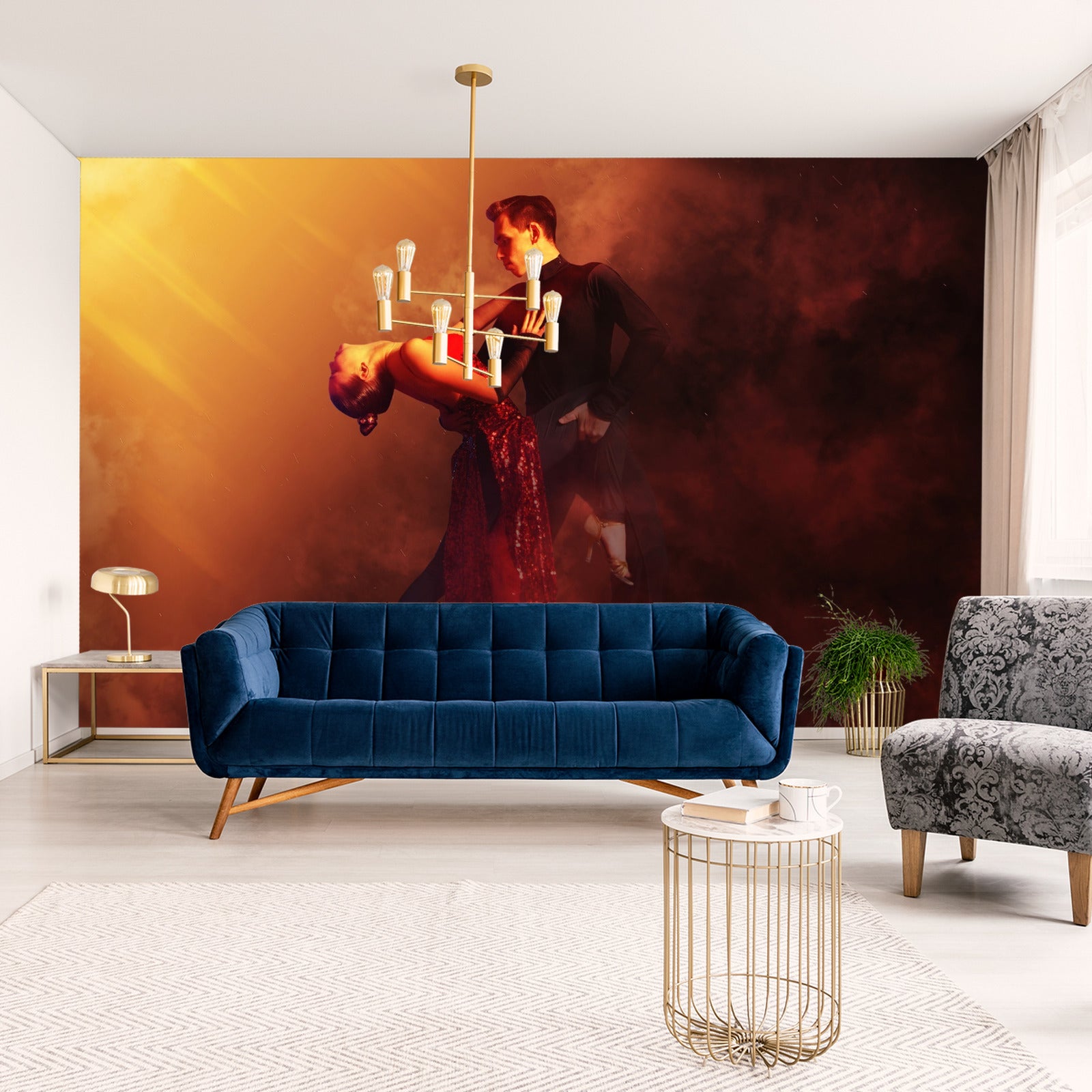 Fototapet Par Danser Tango