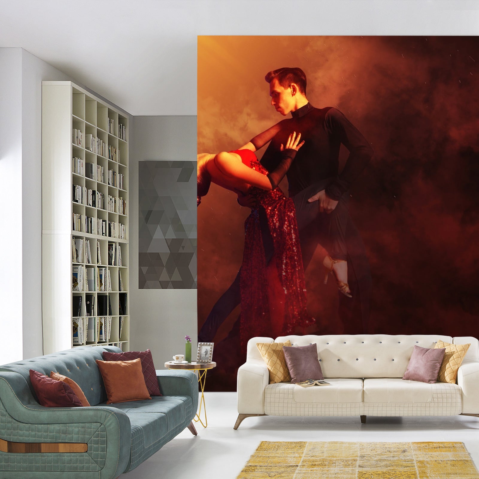 Fototapet Par Danser Tango