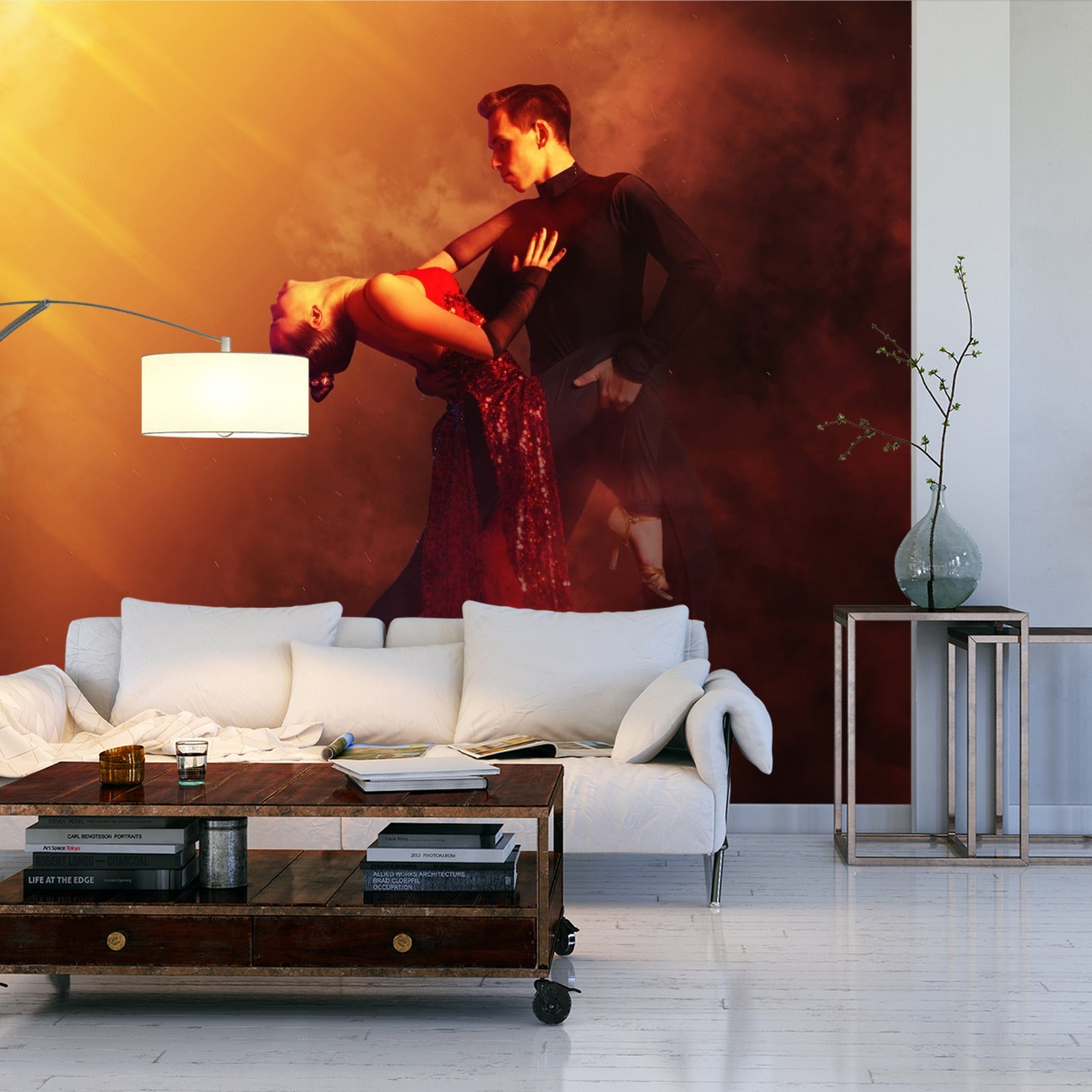 Fototapet Par Danser Tango