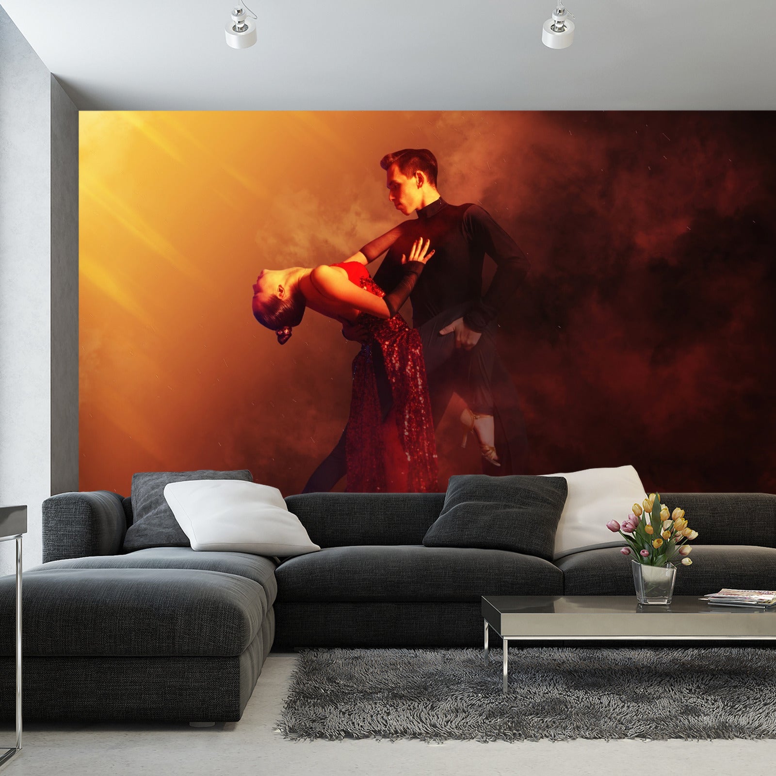 Fototapet Par Danser Tango