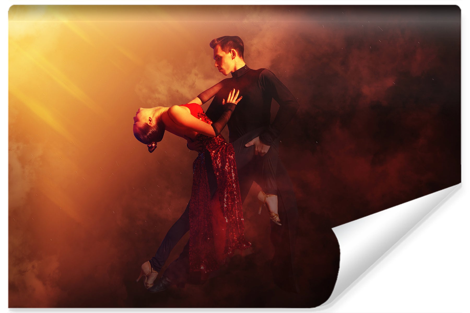 Fototapet Par Danser Tango