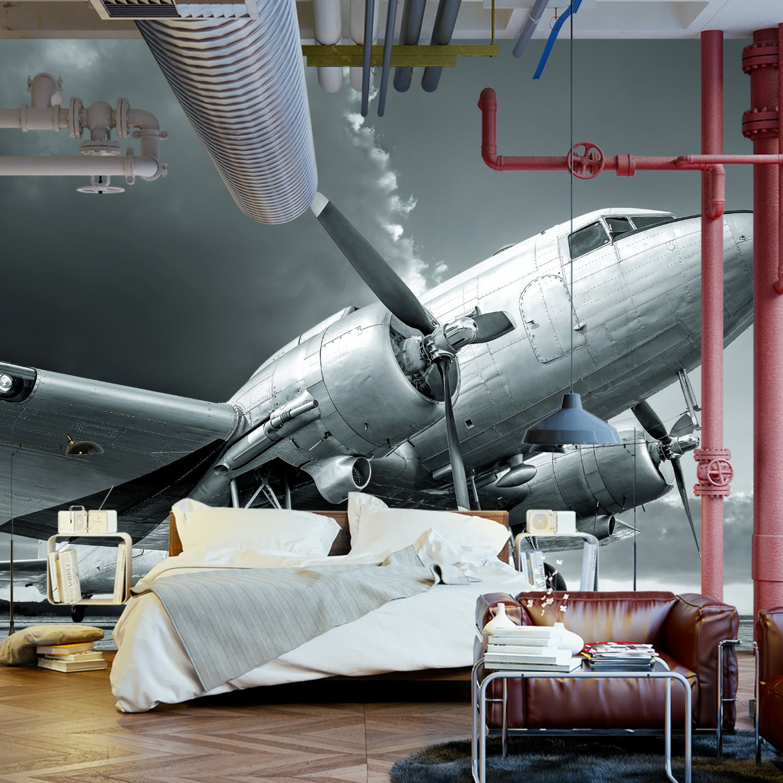 Fototapet Propellfly