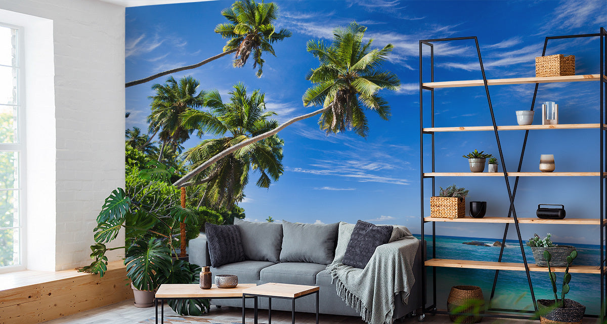 Fototapet Beach Ocean Palmer