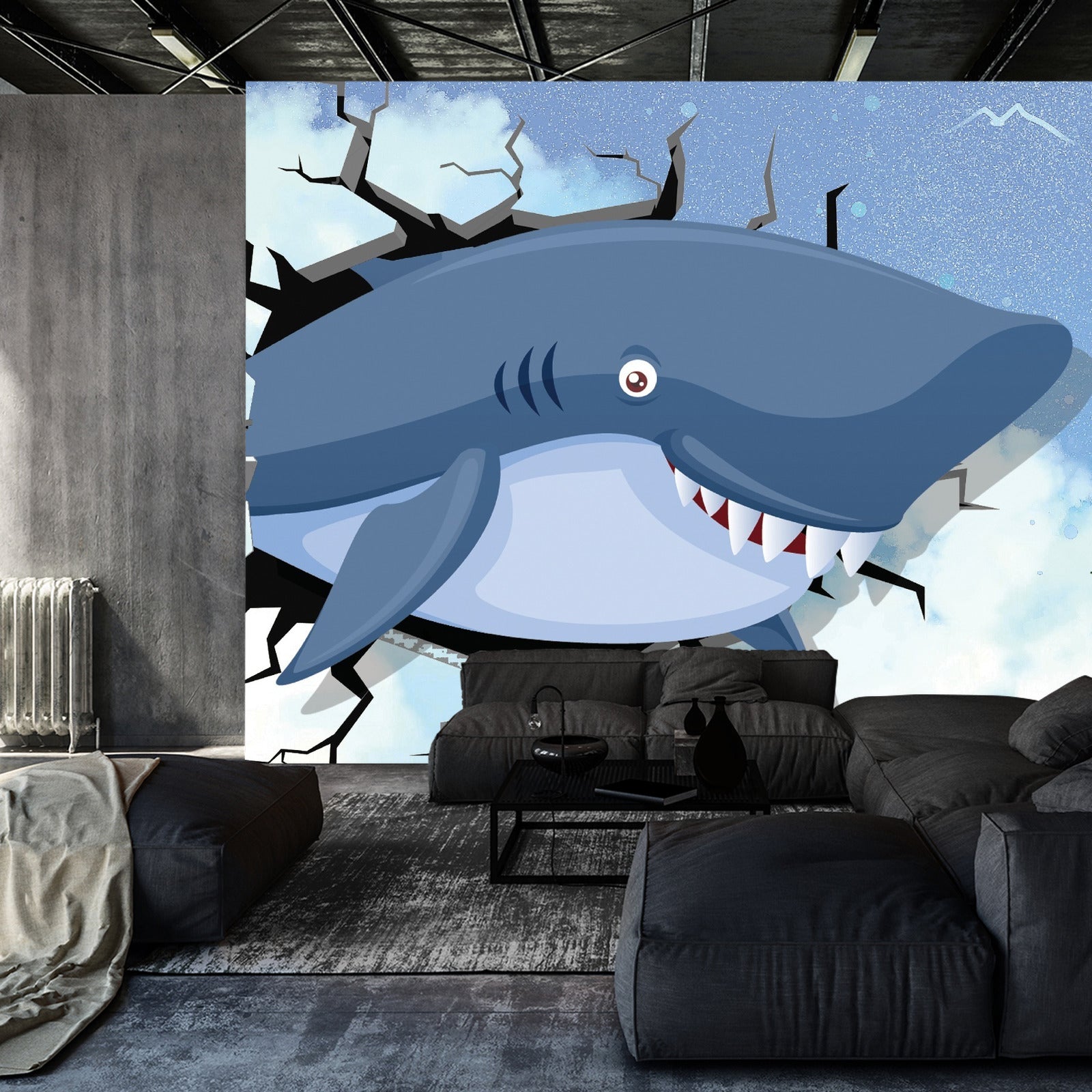 Fototapet Hai På Himmelen