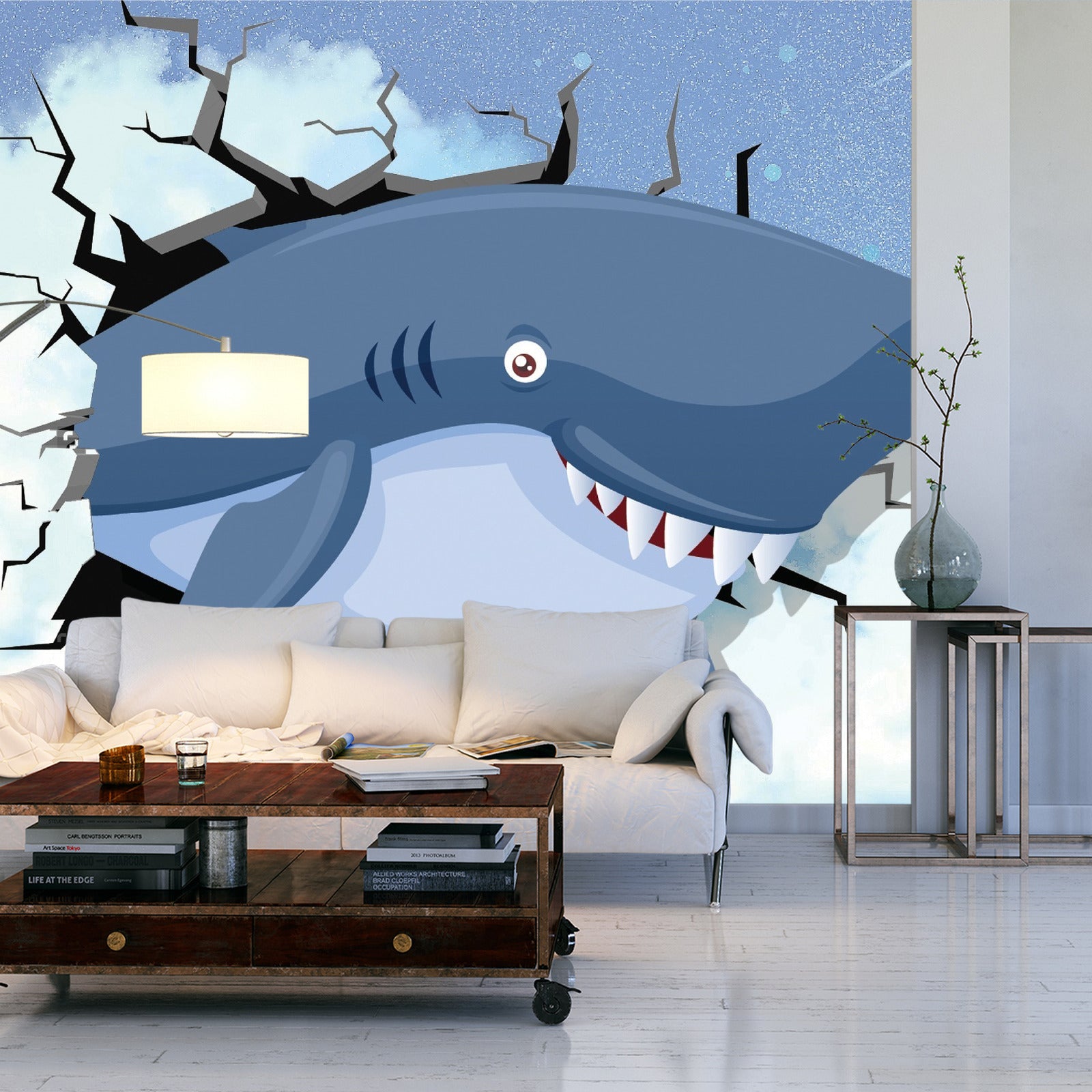 Fototapet Hai På Himmelen