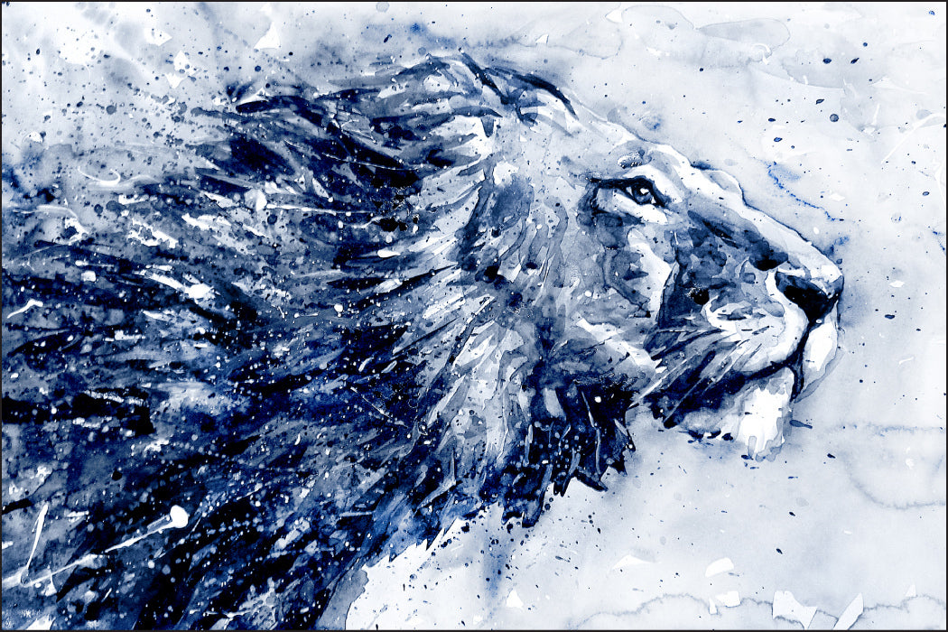 Fototapet Majestetisk Løve