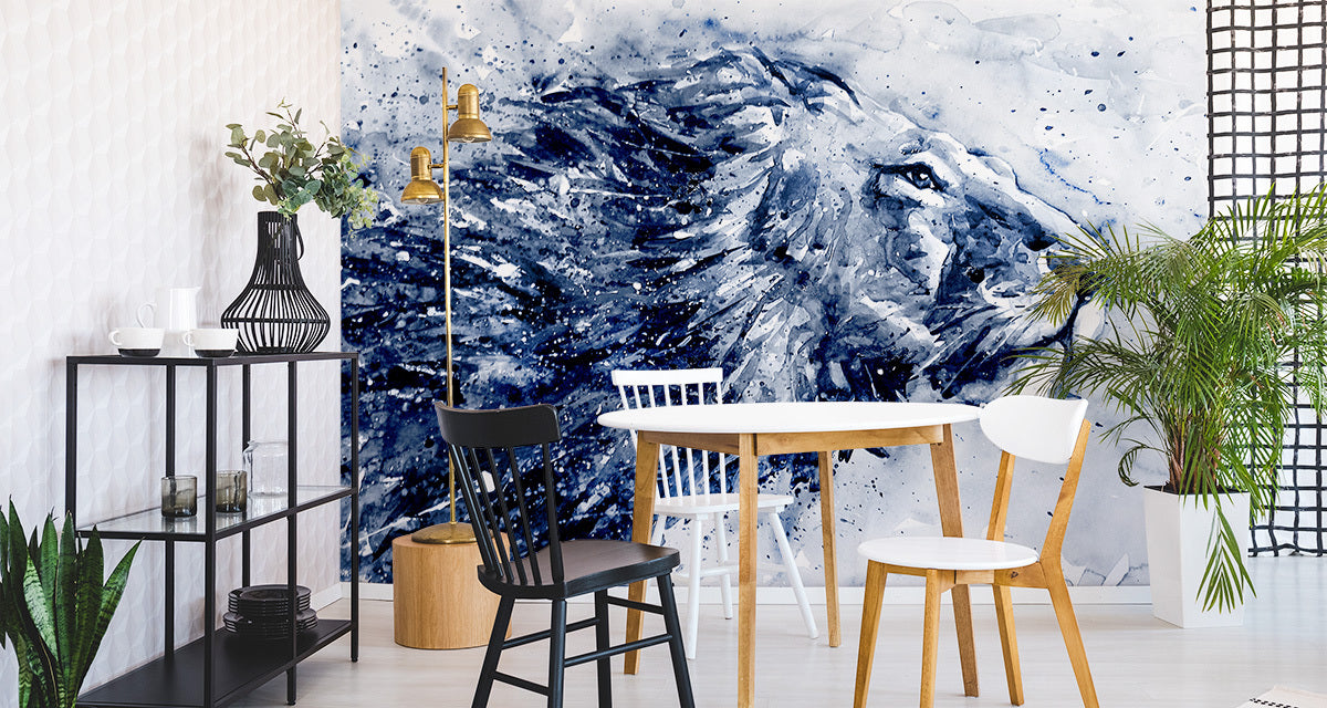 Fototapet Majestetisk Løve